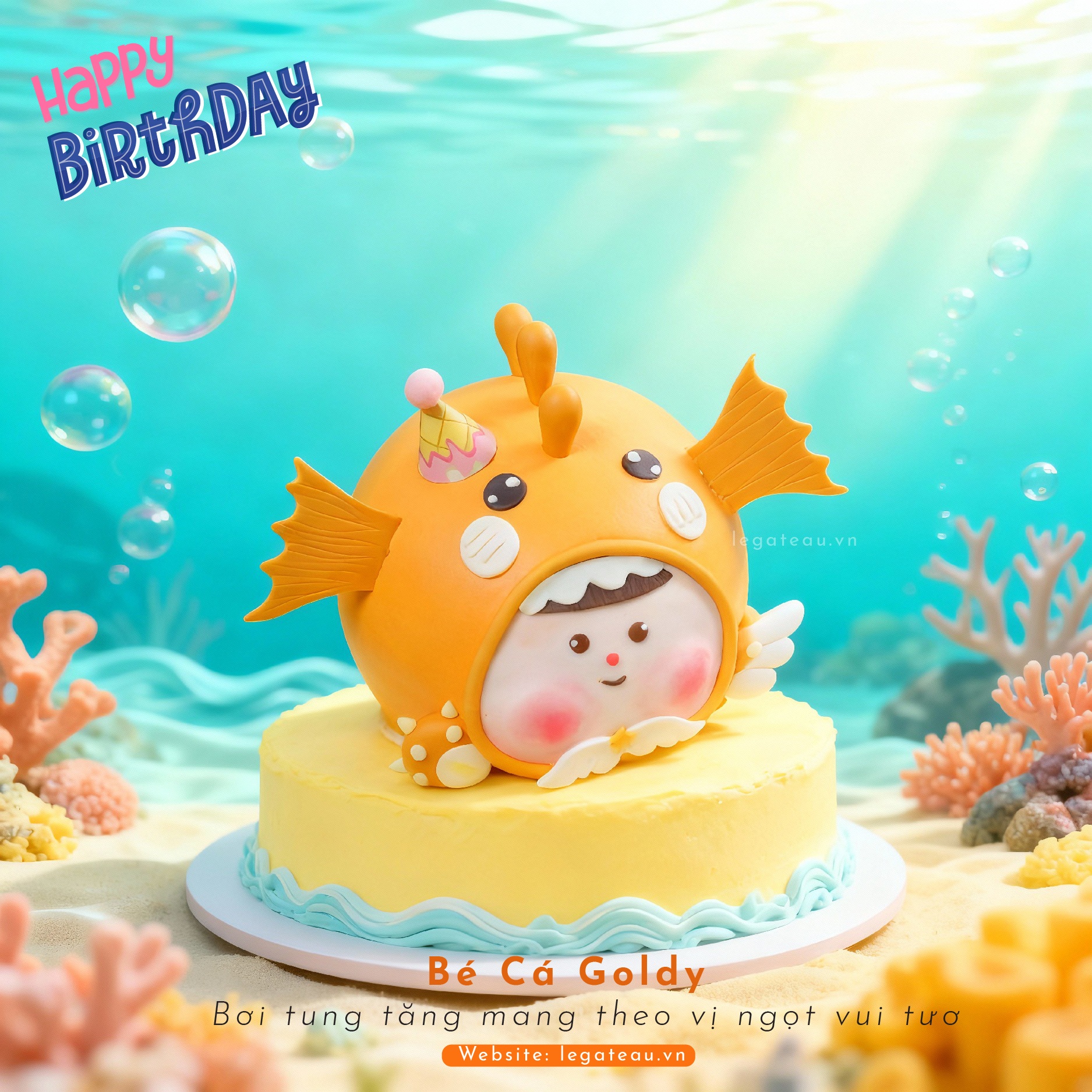 Bé Cá Goldy