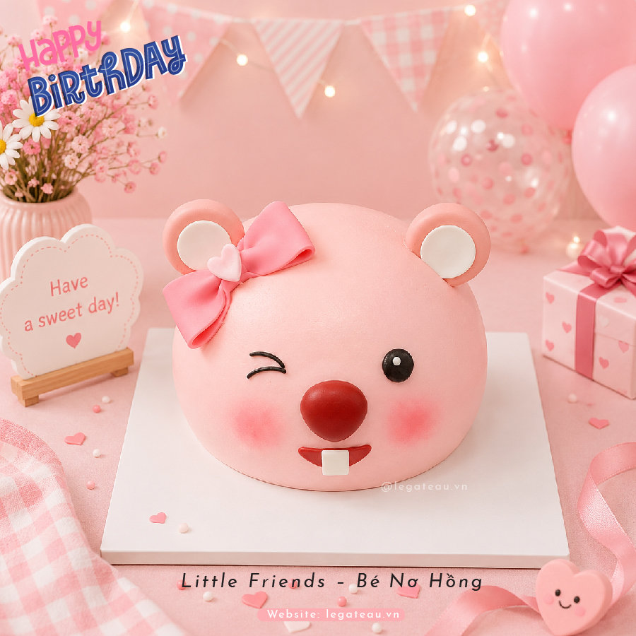 Little Friends – Bé Nơ Hồng