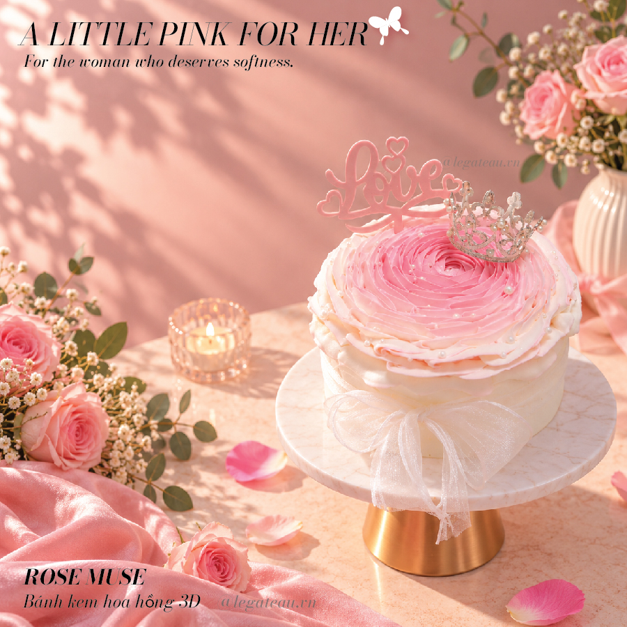 3D Pink Blossom