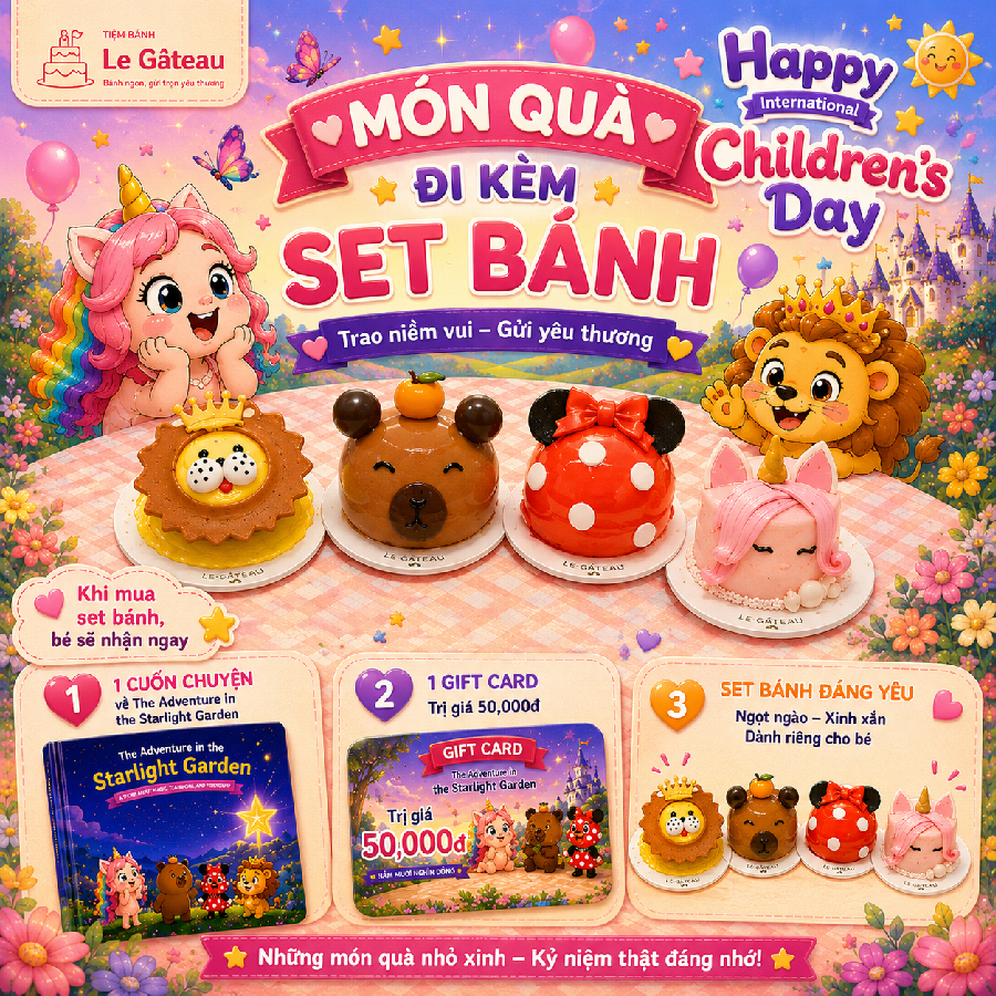 Set 4 bánh The Adventure