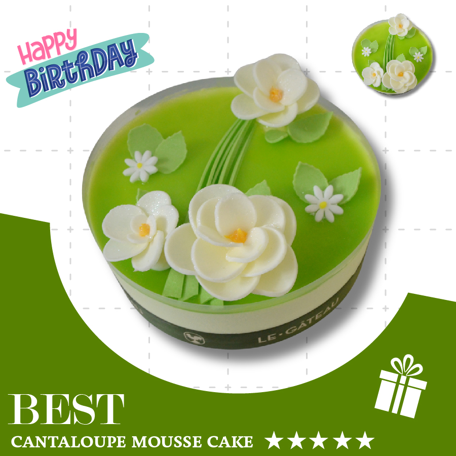 Bánh mousse dưa lưới (s18)