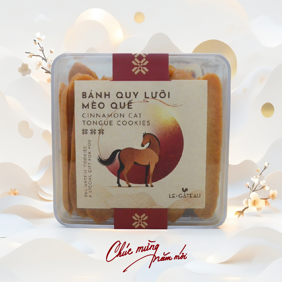Bánh lưỡi mèo quế tết