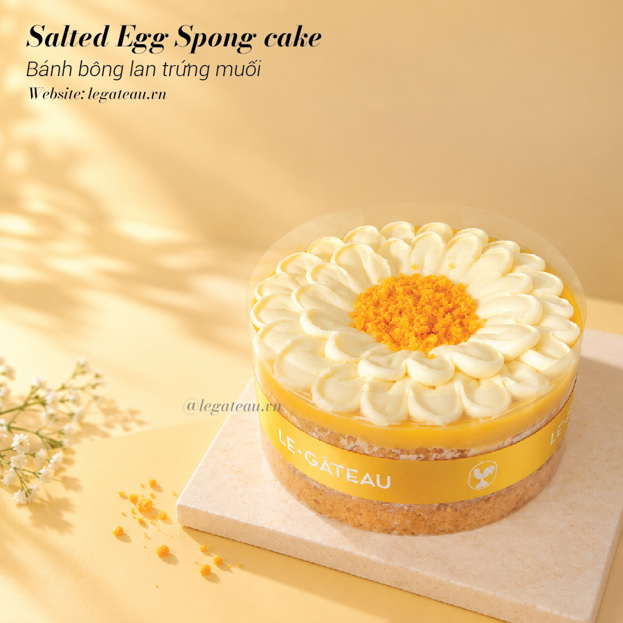Bánh bông lan trứng muối