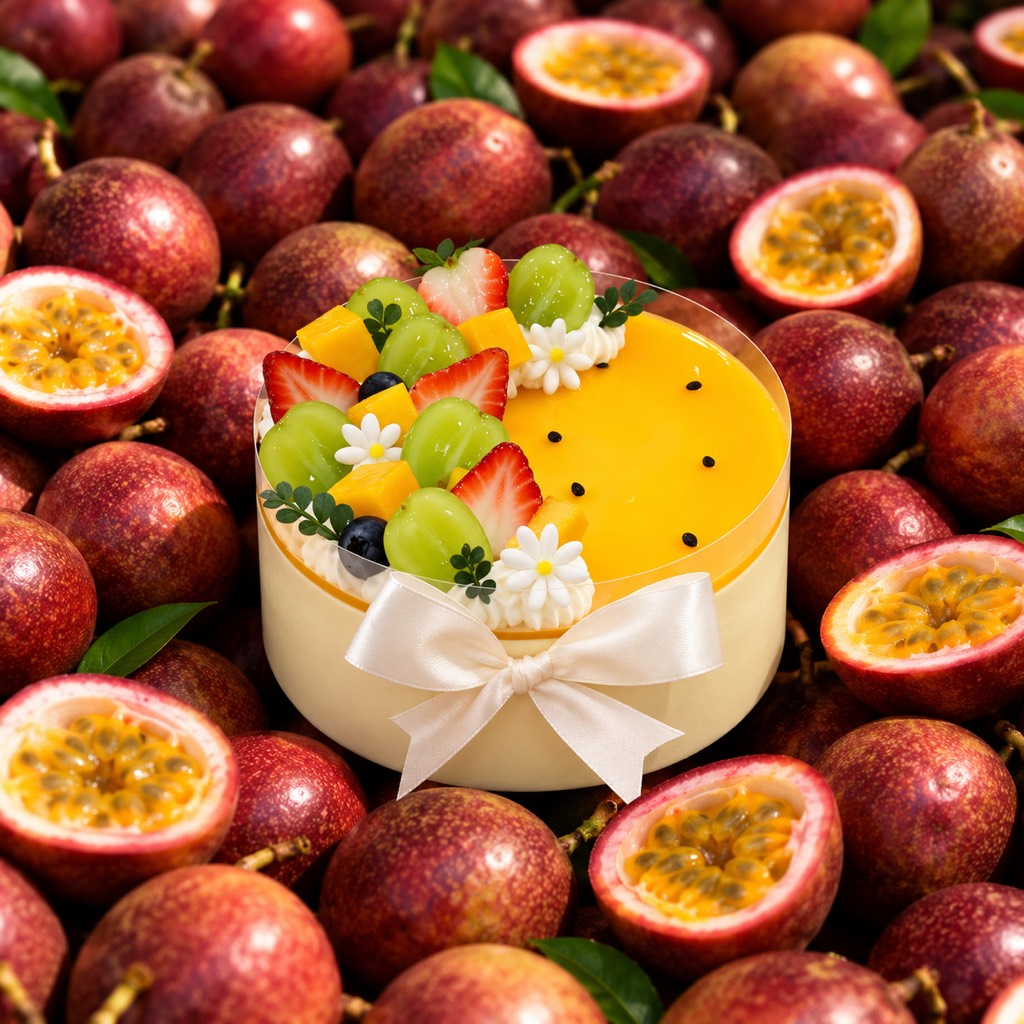 Bánh phô mai chanh leo