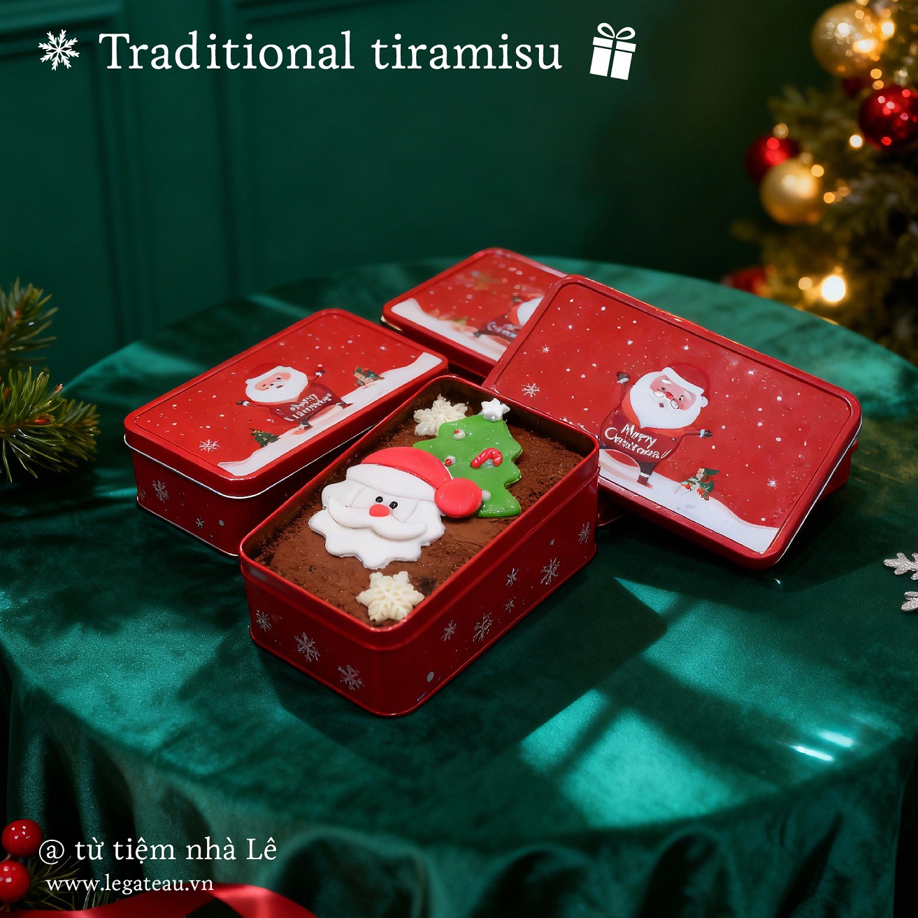 Tiramisu (hộp thiếc)