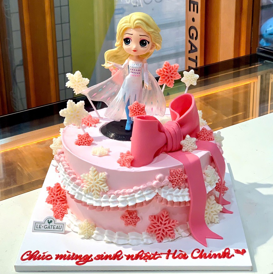 Bánh kem công chúa Elsa 2