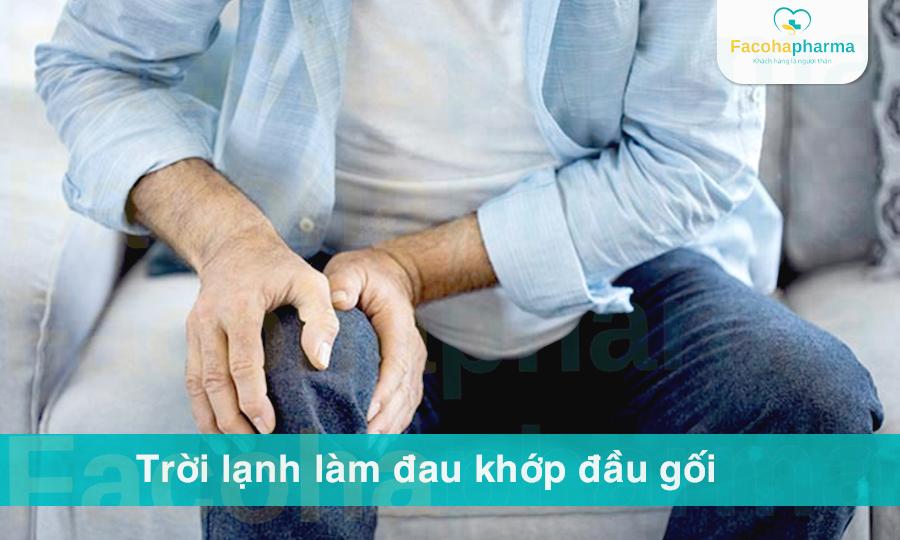Đau nhức đầu gối khi thay đổi thời tiết
