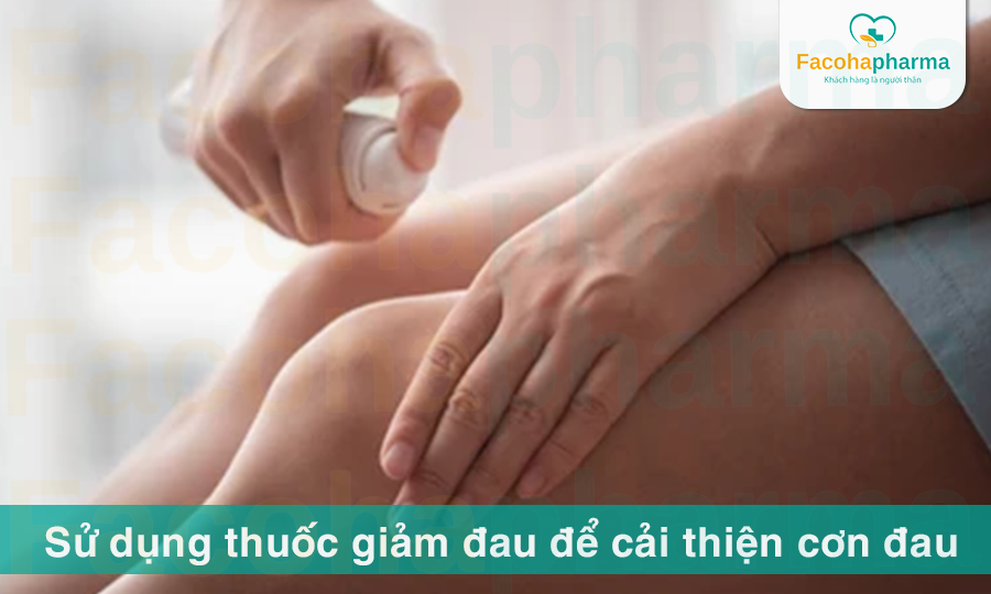  Dùng thuốc giảm đau để cải thiện tình trạng