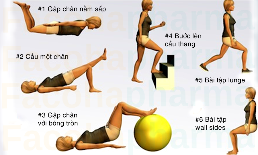 Các bài tập bảo vệ khớp gối