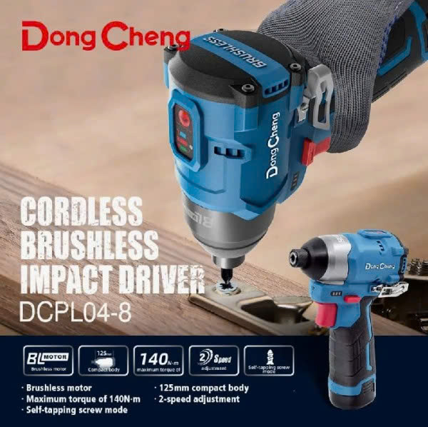 MÁY BẮT VÍT DÙNG PIN DONGCHENG DCPL04-8EK