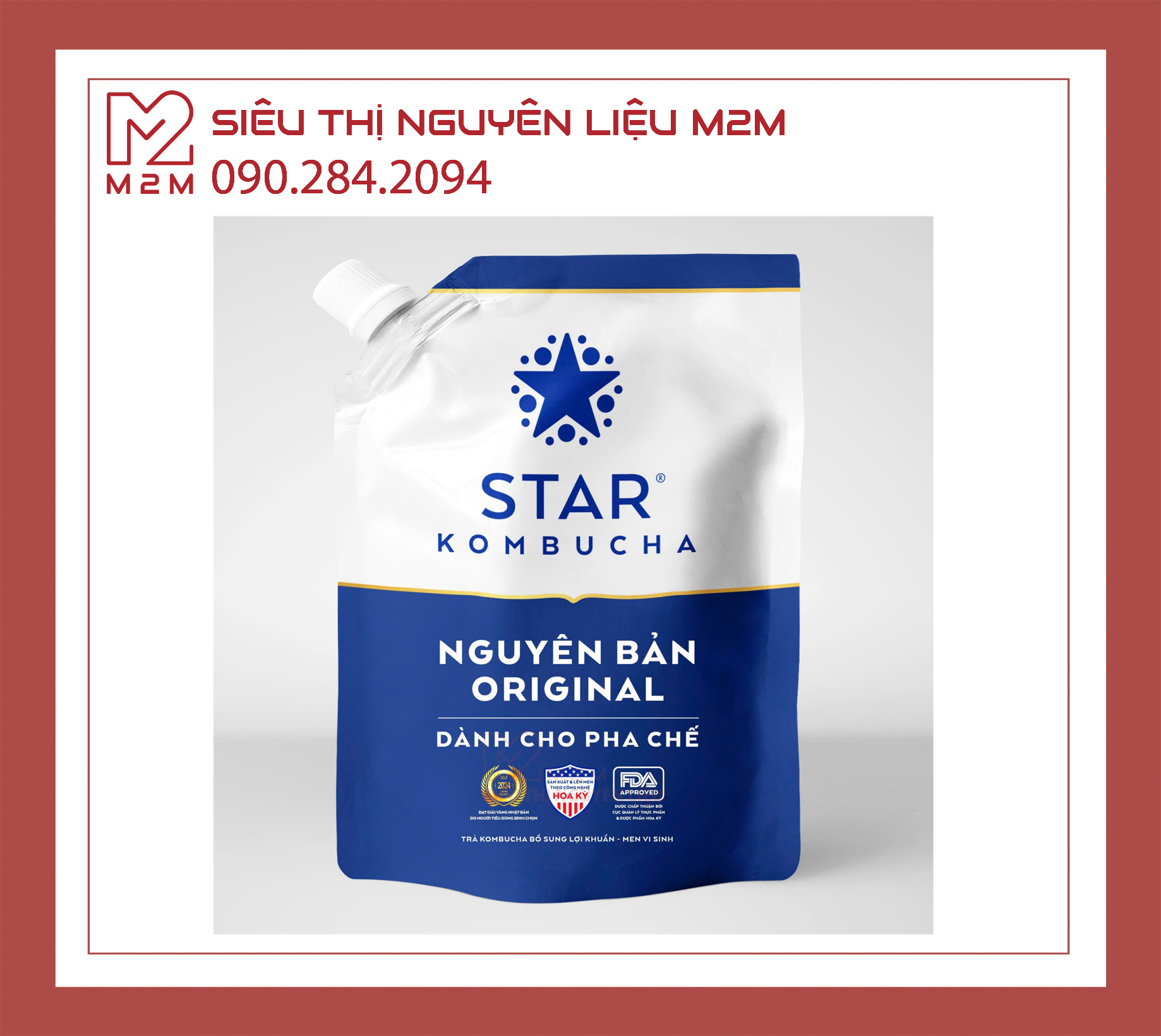 STAR KOBUMCHA Nguyên Bản túi nhỏ 1,5L