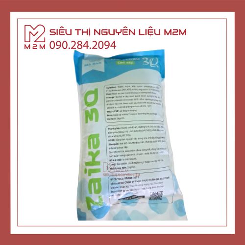 Trân châu 3Q trắng nguyên vị Zaika 2Kg