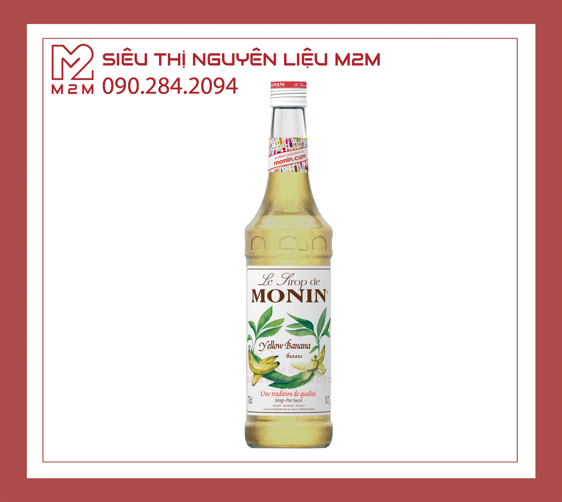 Syrup chuối Monin Banana 700ml