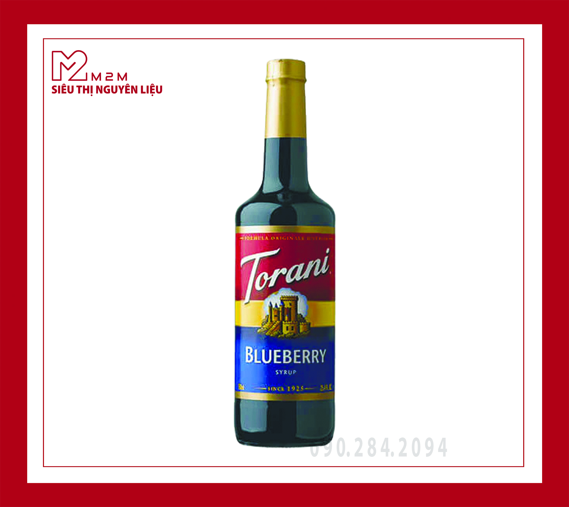 Siro Việt Quất Torani Blueberry Syrup 750ml