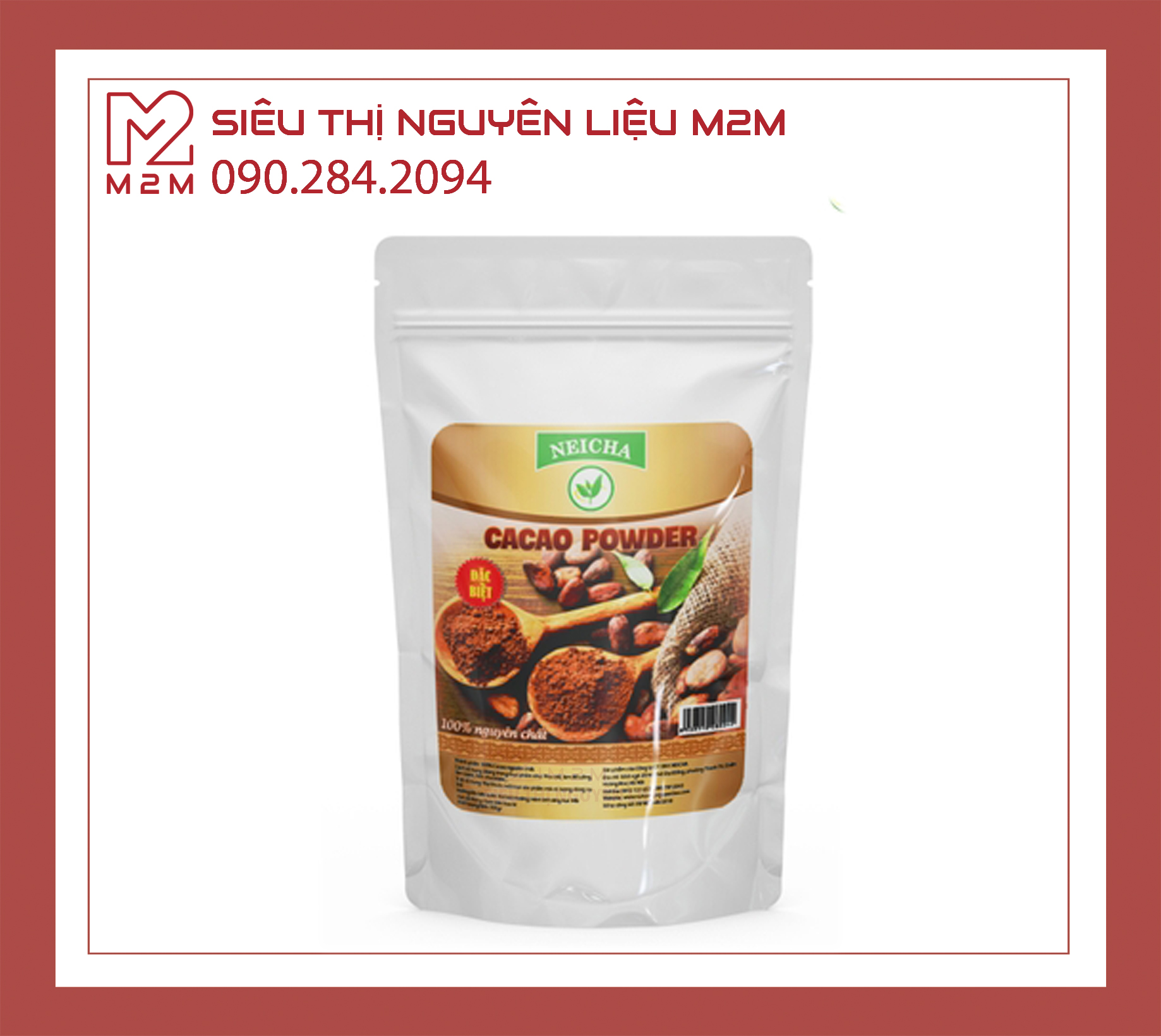 Bột Cacao Nguyên Chất Neicha 500g