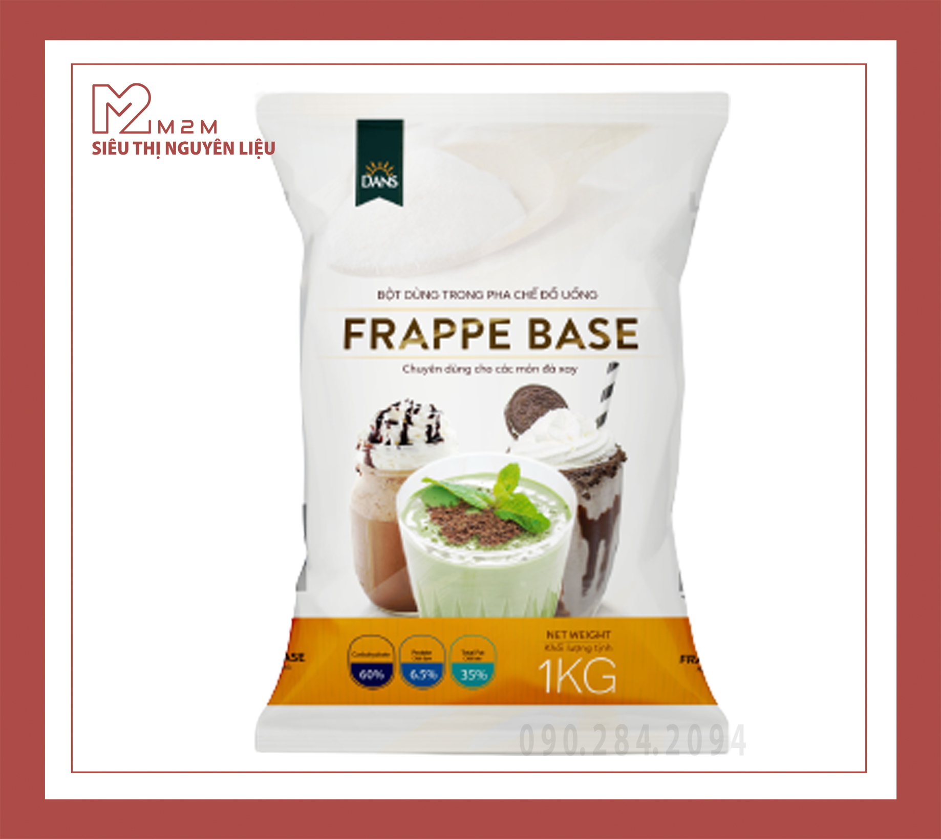 Bột Frappe DANS 1KG