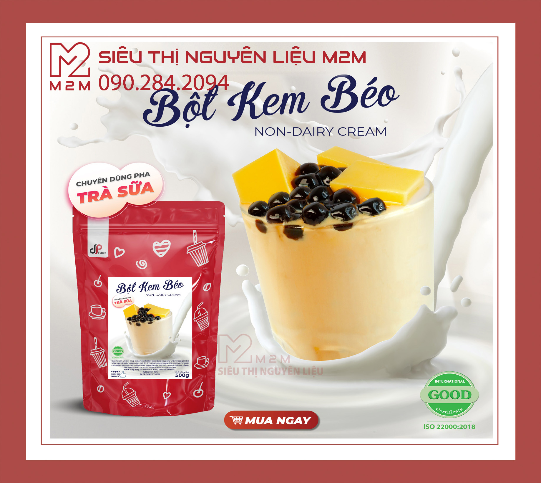 Bột Kem Béo DP Food 500gr