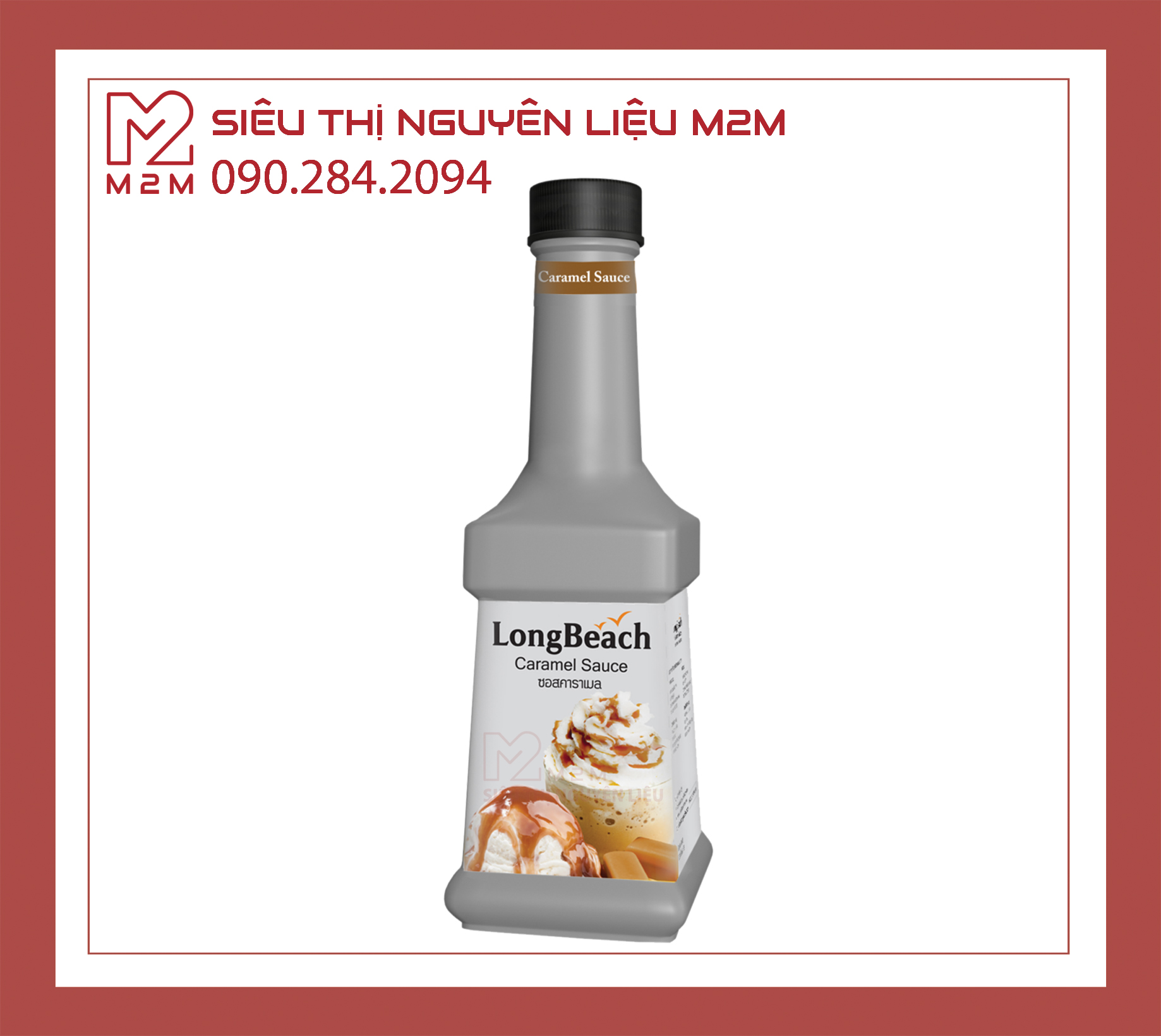 Sốt Caramel Longbeach 900ml