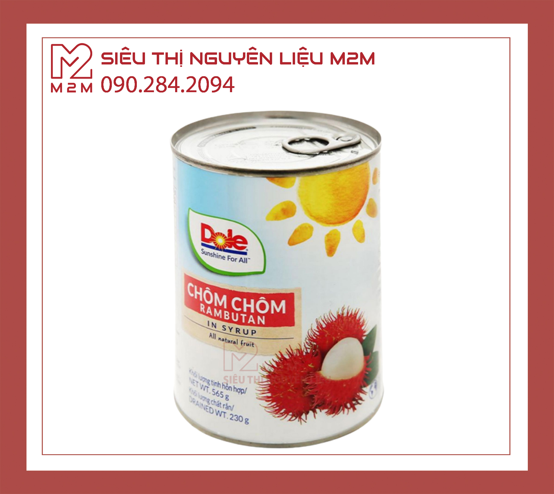 Chôm Chôm Ngâm Dole 565gr