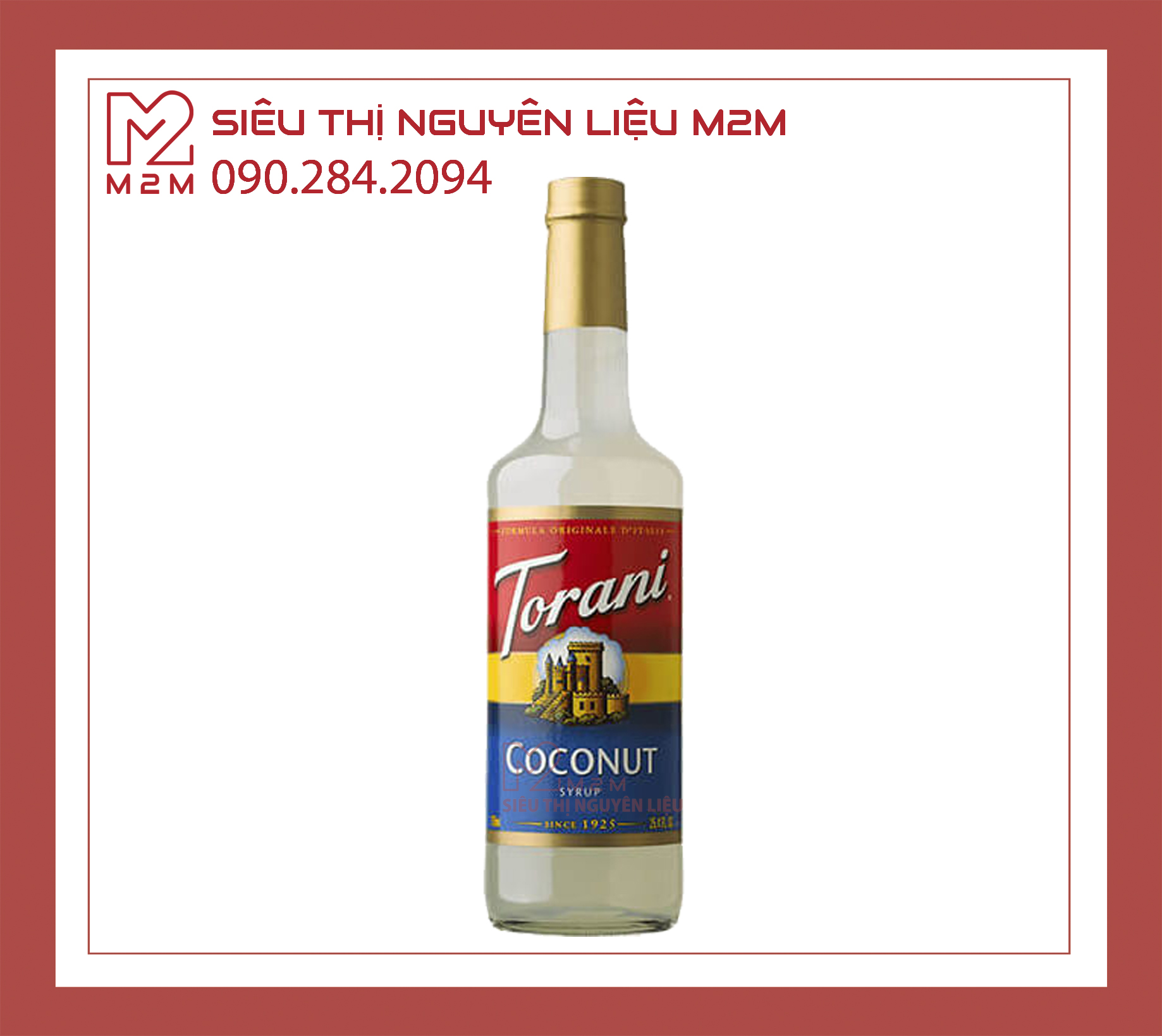 Syrup Dừa Torani Coconut 750ml