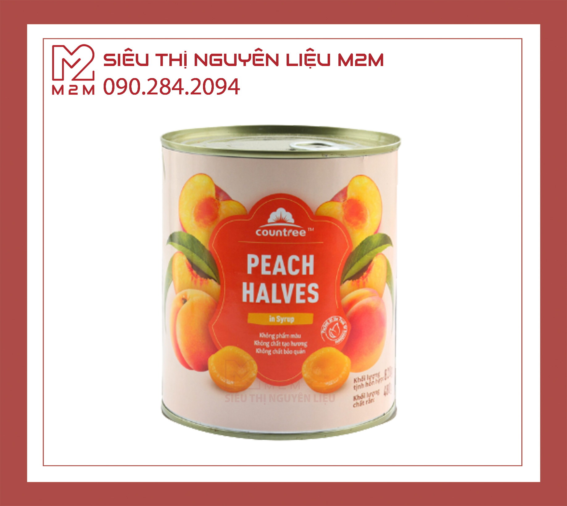 Đào Ngâm Countree 820gr