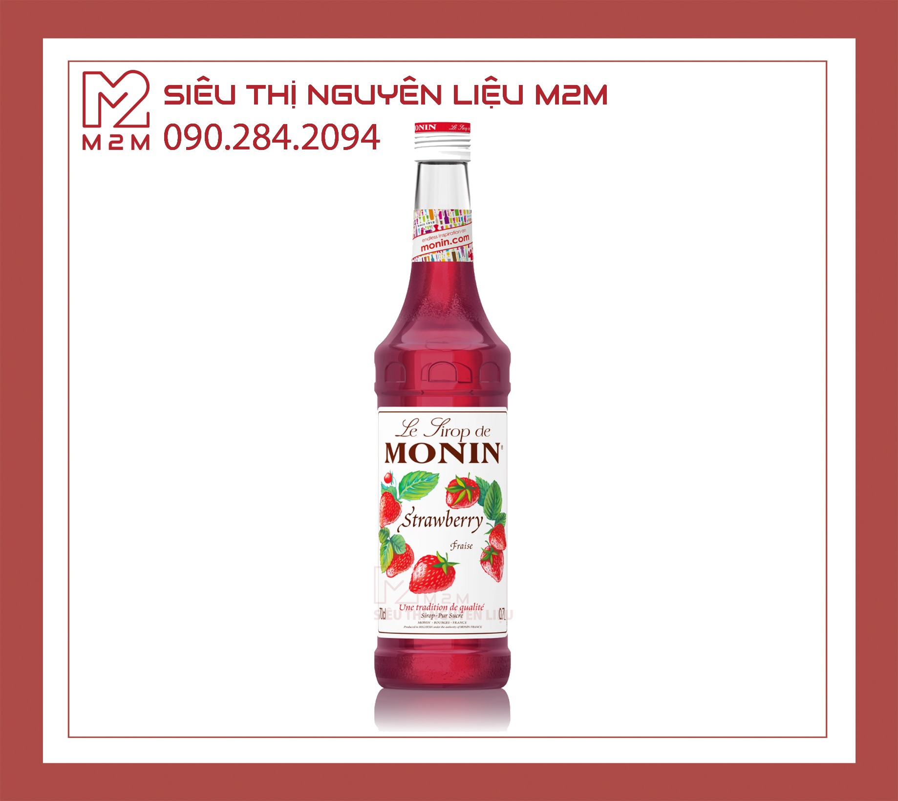 Syrup Dâu Monin Strawberry 700ml