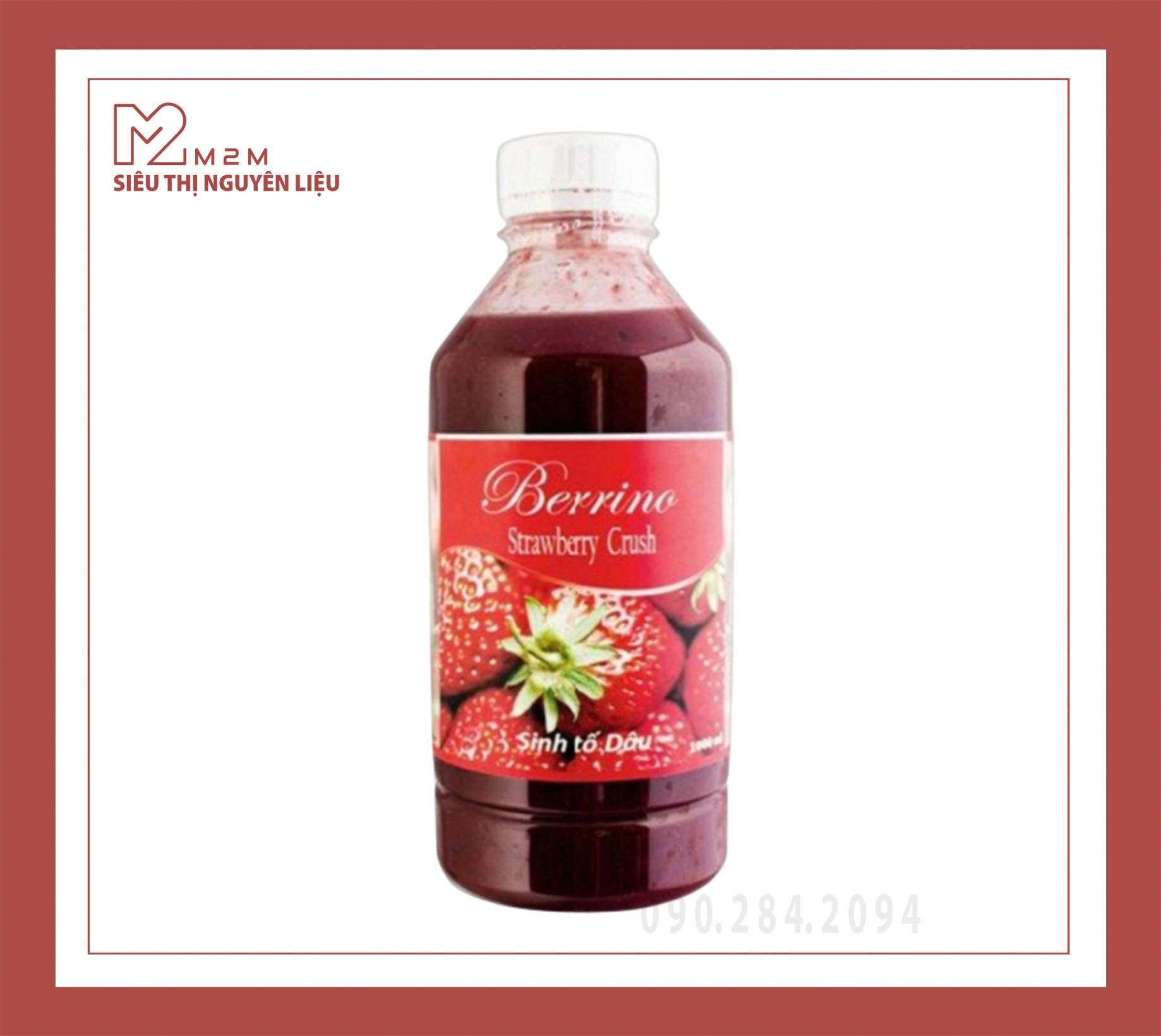 Sinh Tố Dâu Berrino 1L