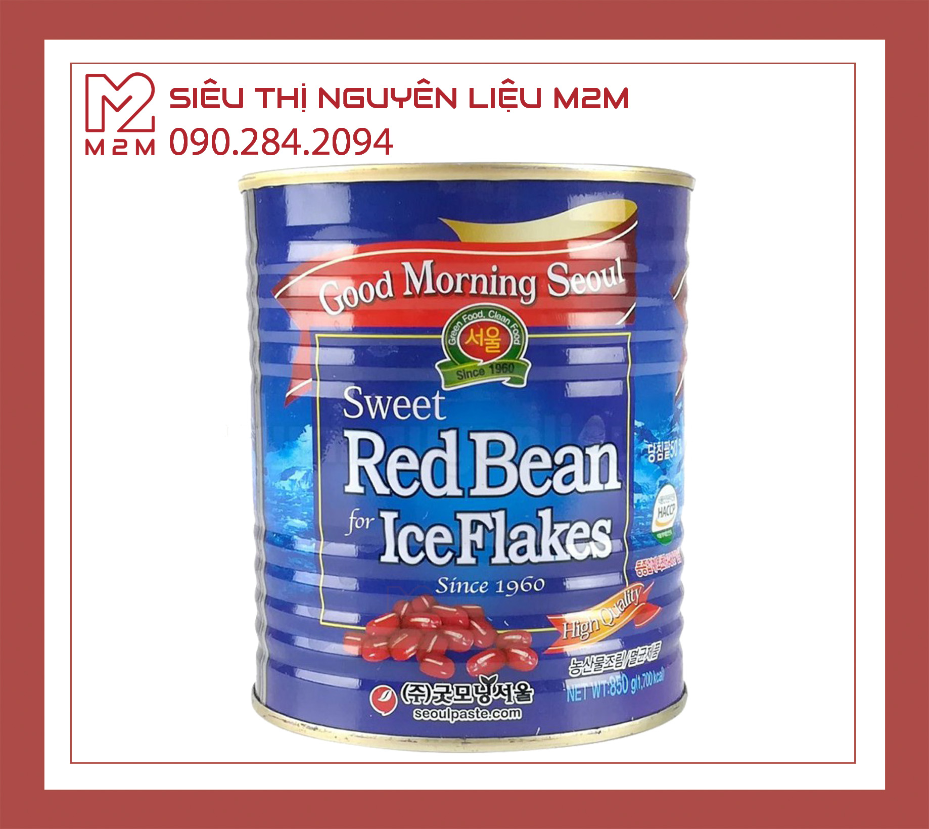 Đậu Đỏ Hàn Quốc Good Morning Seoul 850g