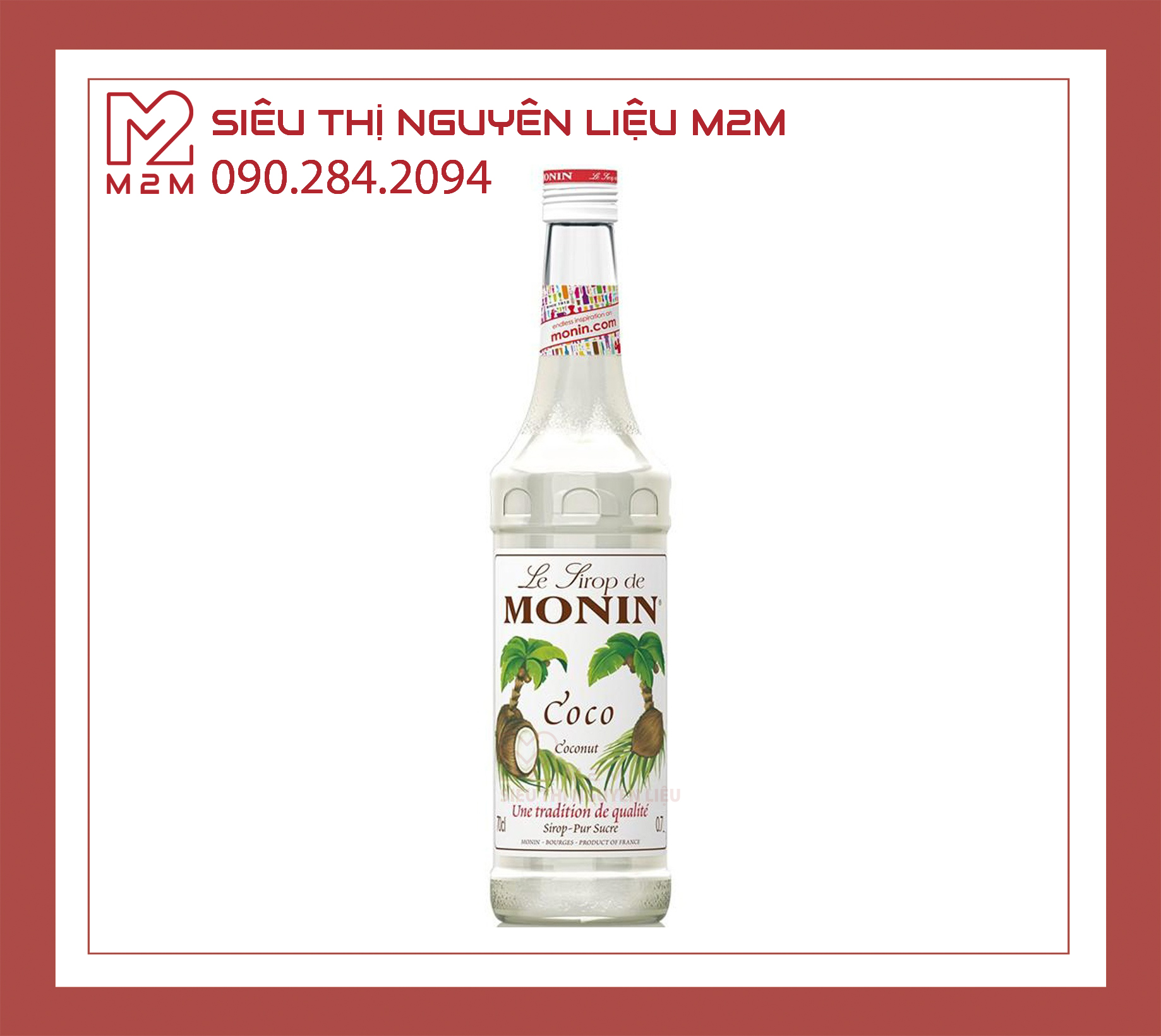 Syrup dừa Monin coconut 700ml