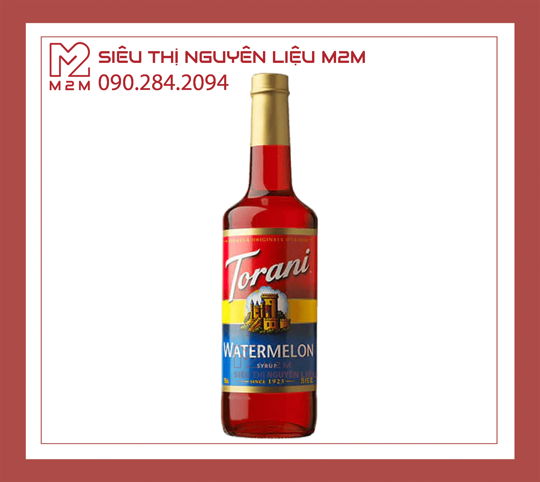 Syrup Dưa Hấu Torani Watermelon 750ml