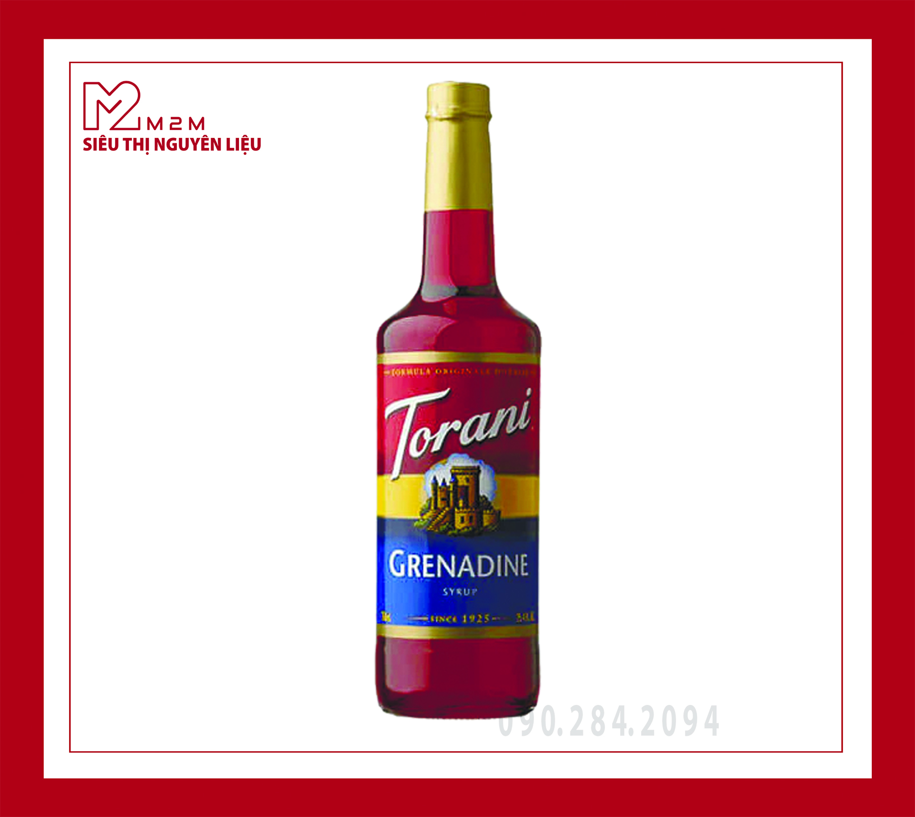 Siro Lựu Torani Grenadine Syrup 750ml