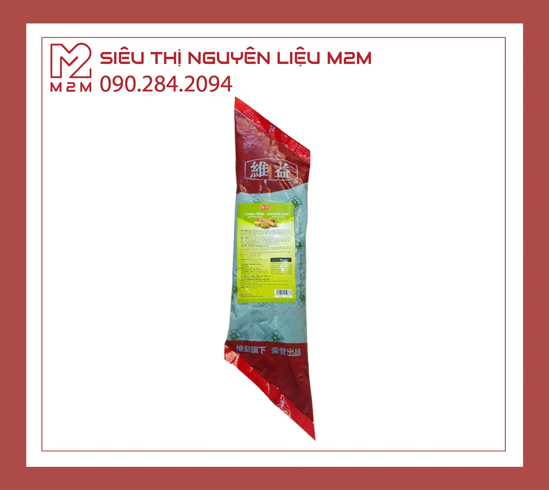 Kem Nhân Bánh Vị Hạt Dẻ Cười RICH'S gói 1kg
