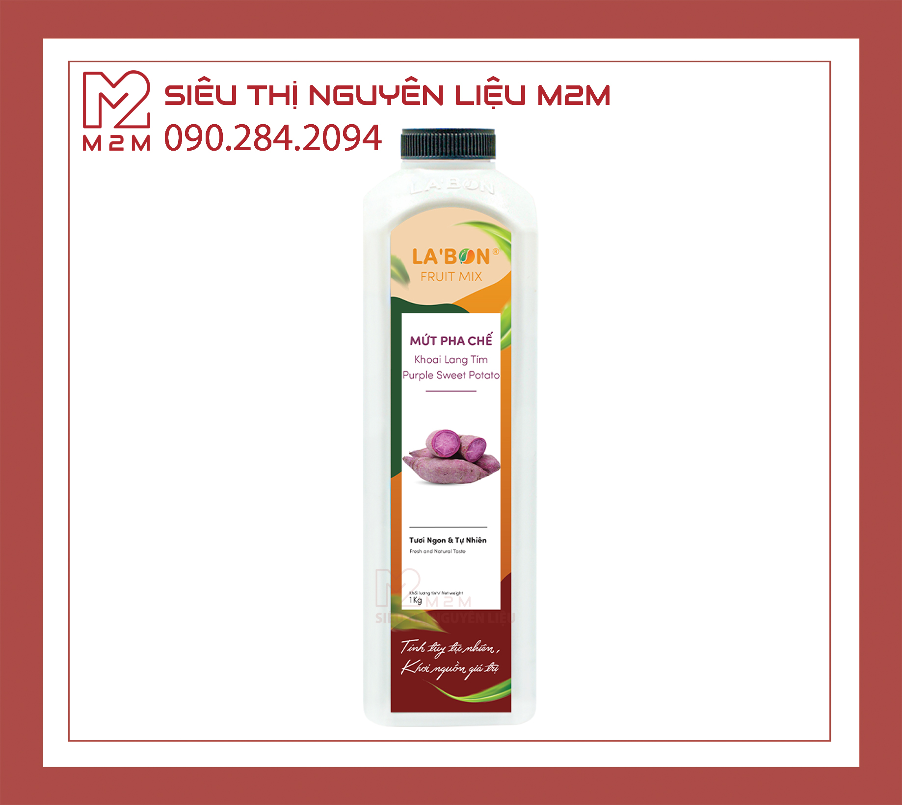 Mứt Khoai Lang Tím La'Bon 1Kg