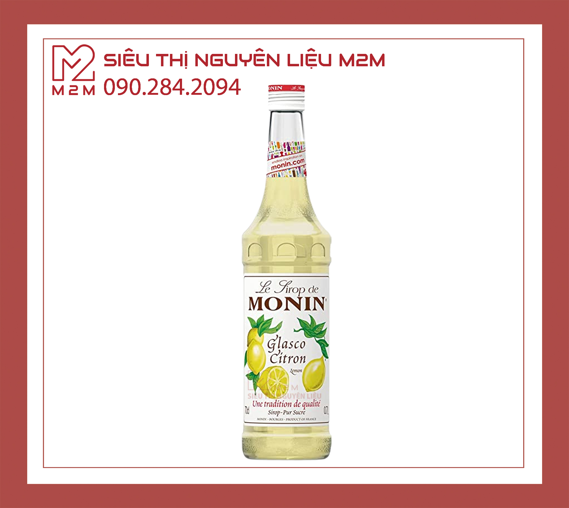 Syrup Chanh Vàng Monin Lemon 700ml