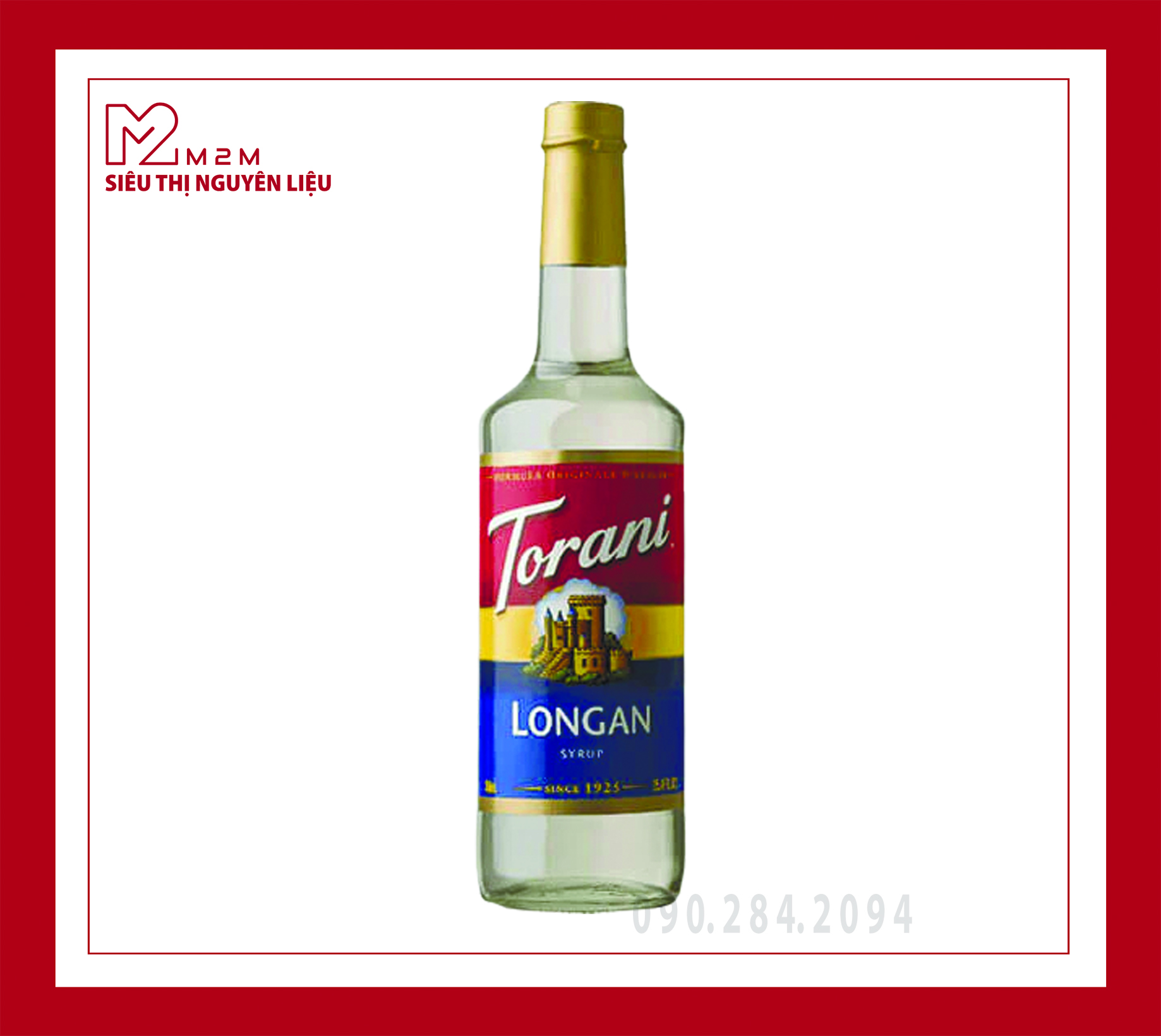 Syrup nhãn Torani Longan 750ml