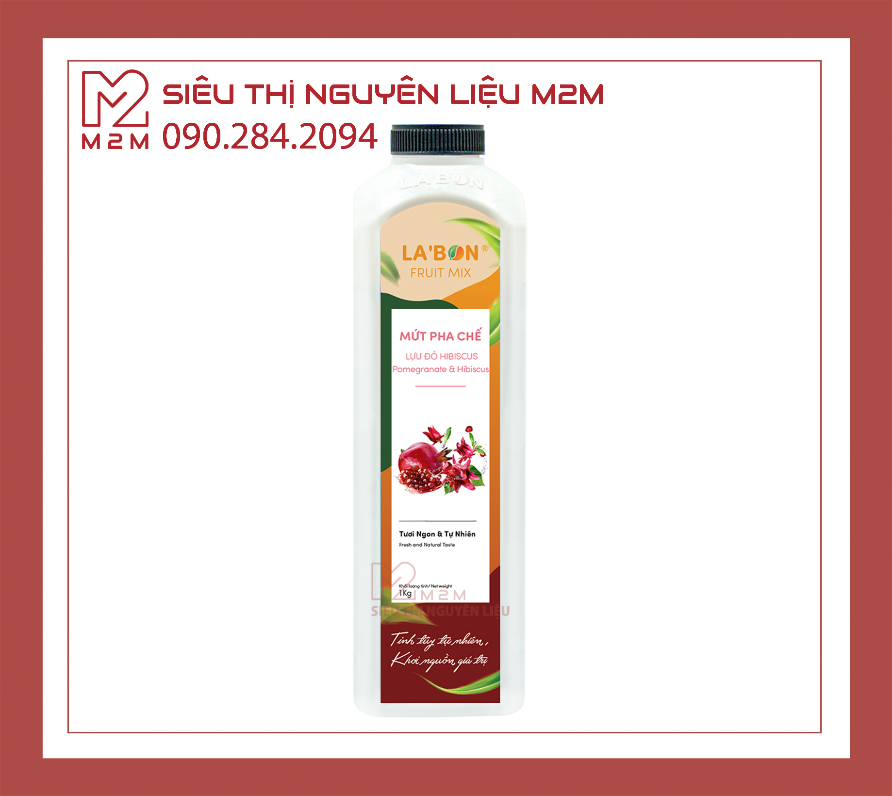 Mứt Lựu Đỏ Hibiscus LaBon 1Kg