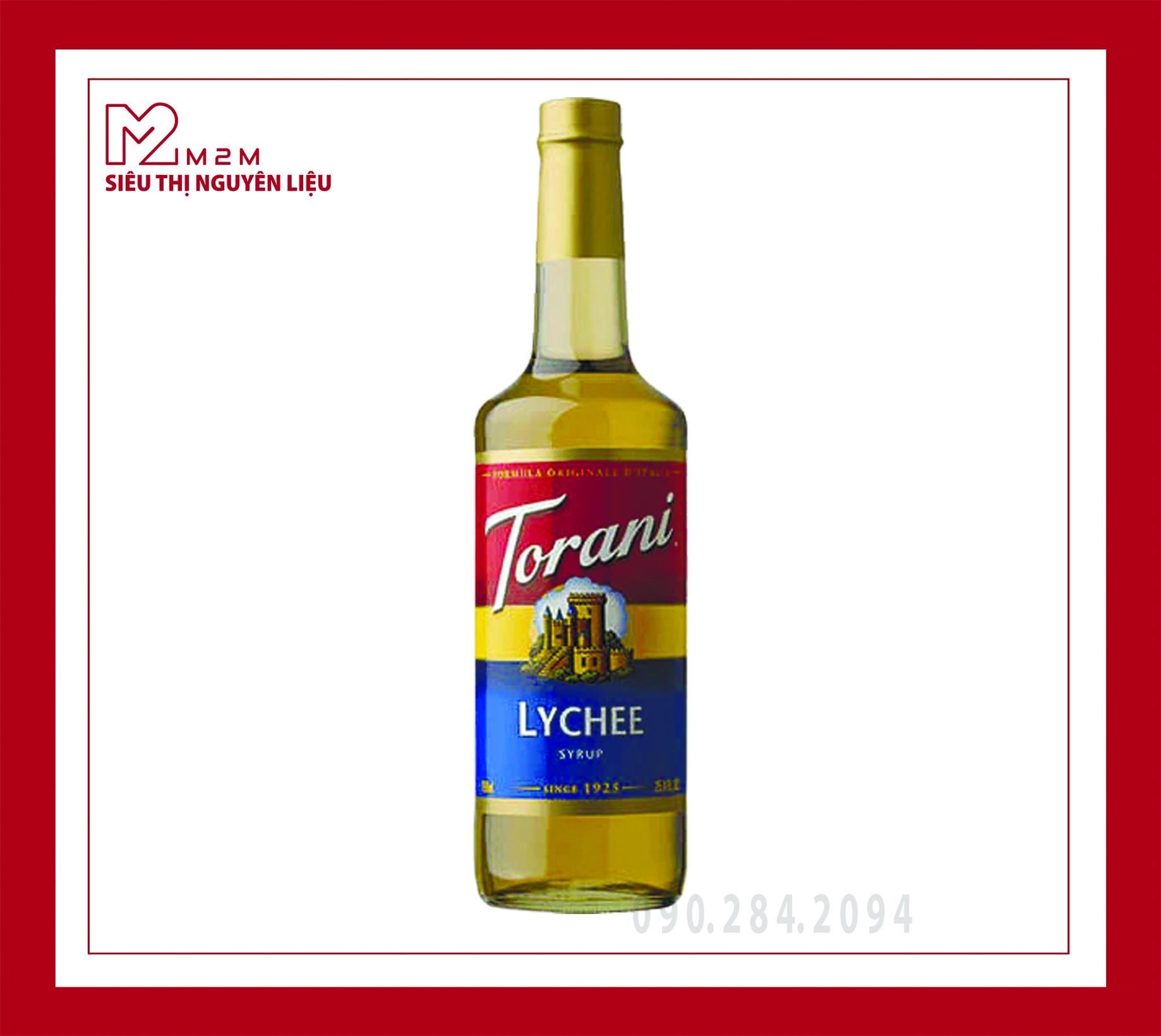 Syrup vải Torani Lychee 750ml