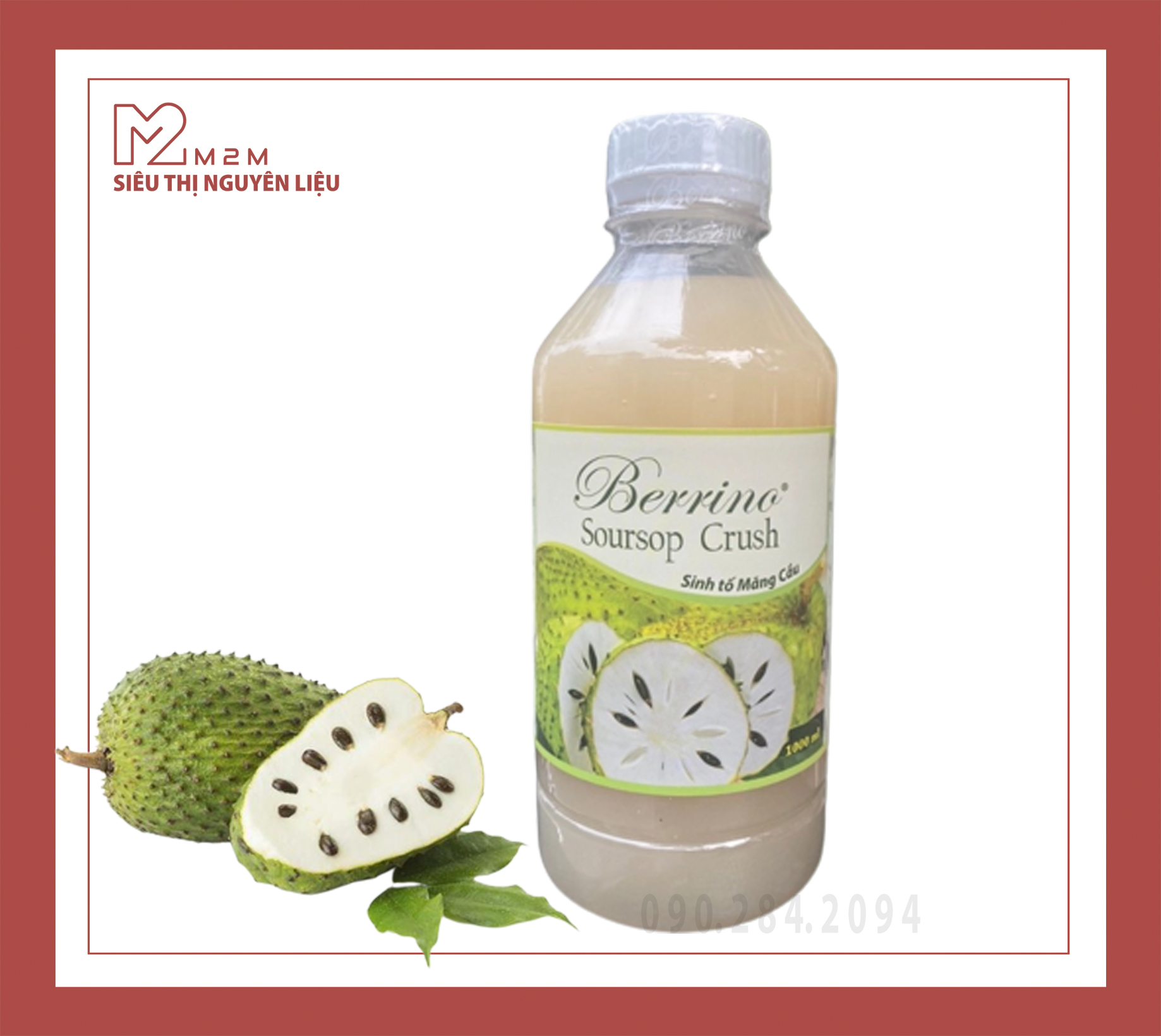 Sinh tố Mãng Cầu Berrino 1L