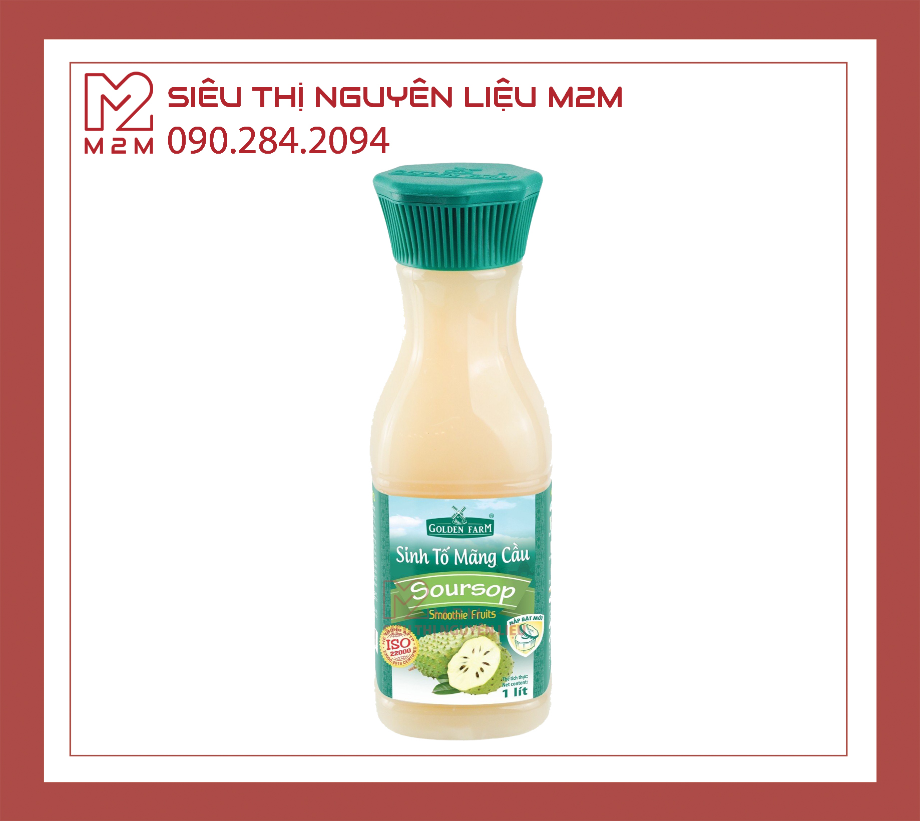 Sinh Tố Mãng Cầu Golden Farm 1L