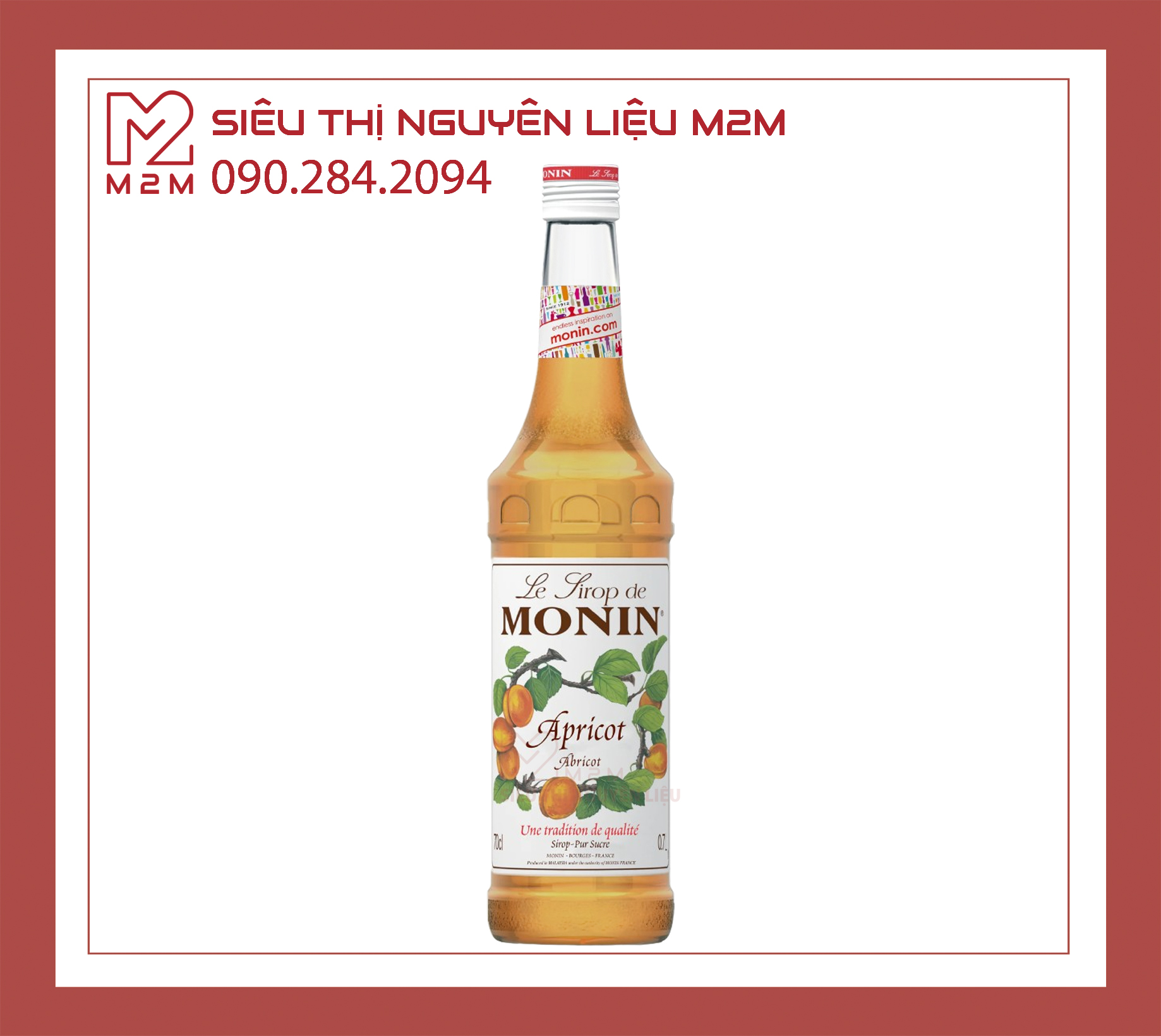 Siro Mơ Monin Apricot 700ml