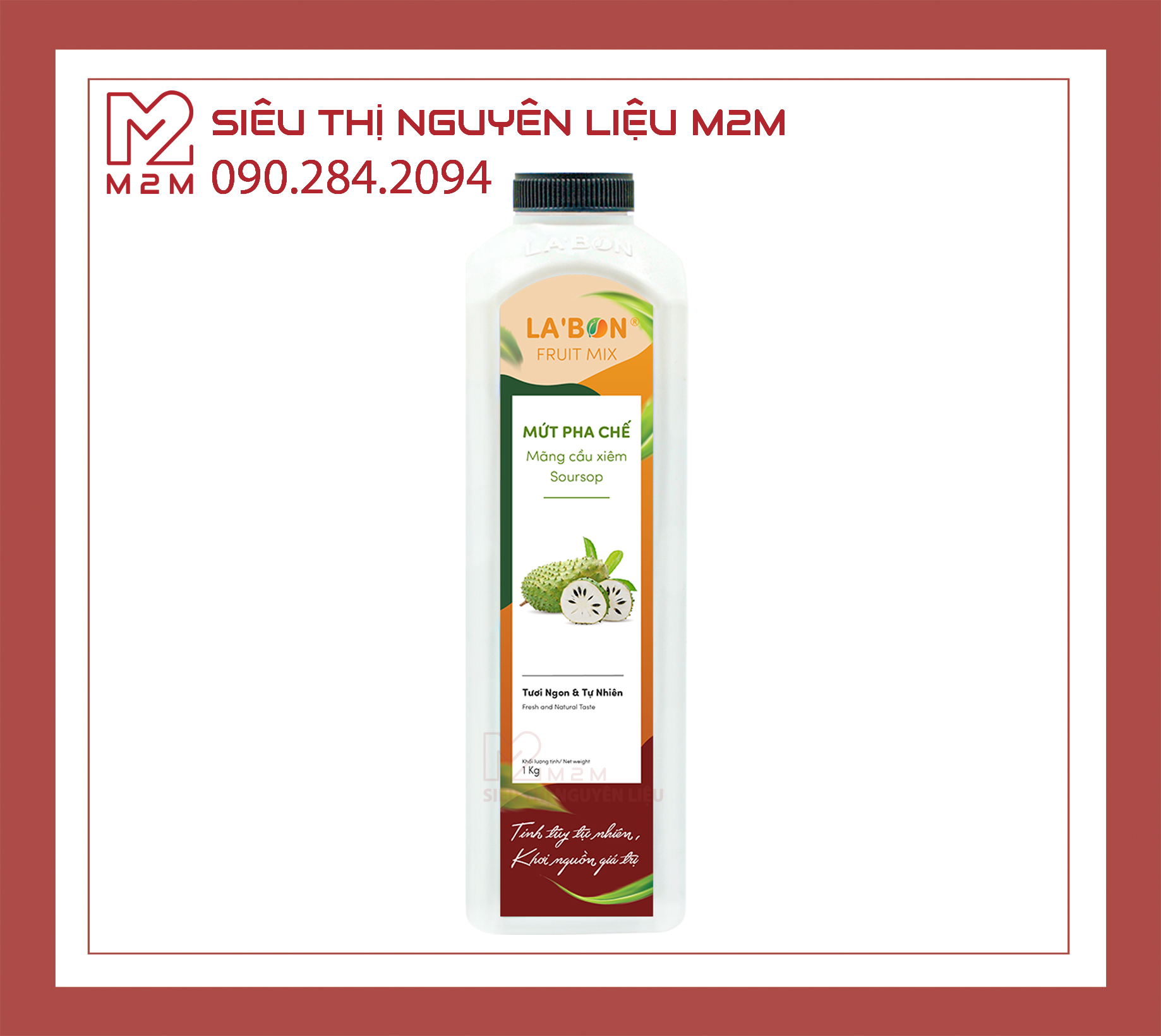 Mứt Mãng Cầu Xiêm LaBon 1Kg
