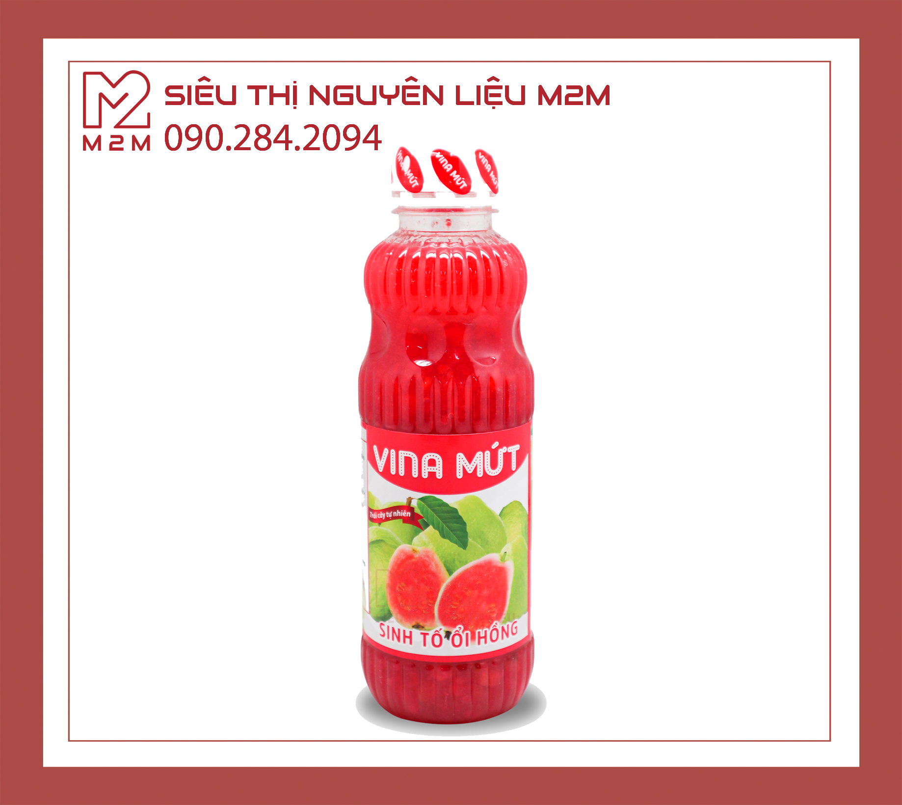 Sinh Tố Ổi Hồng 1L - VINA MỨT