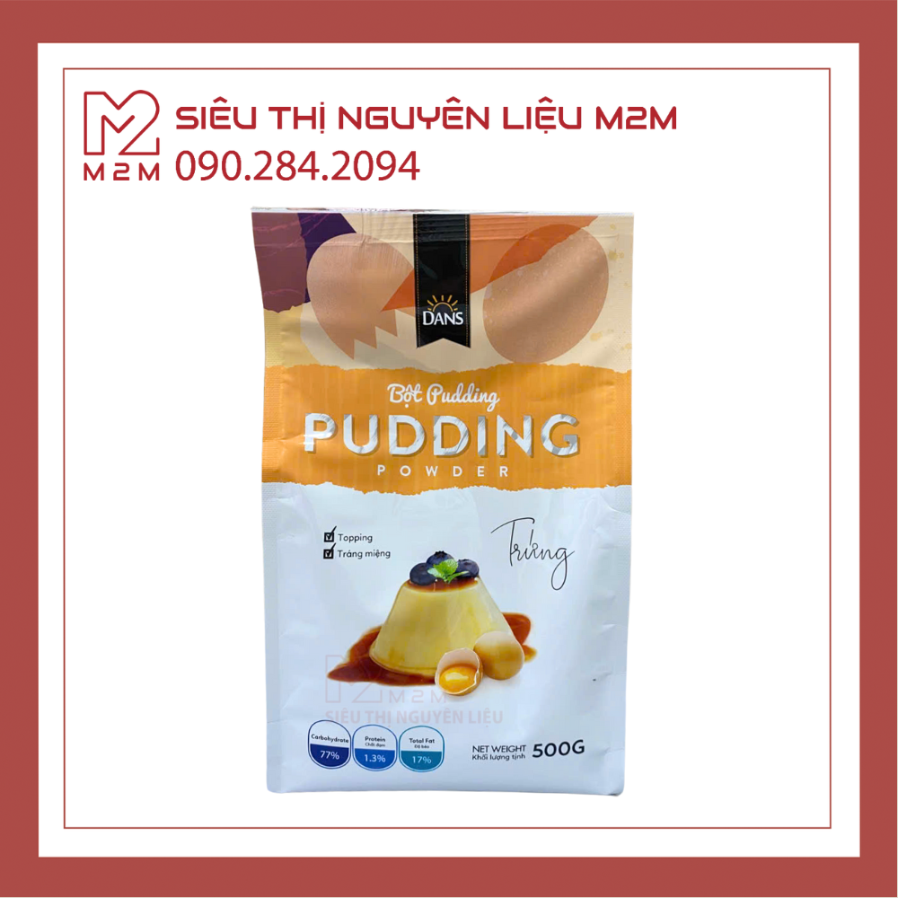 Bột Pudding Trứng DANS 500gr