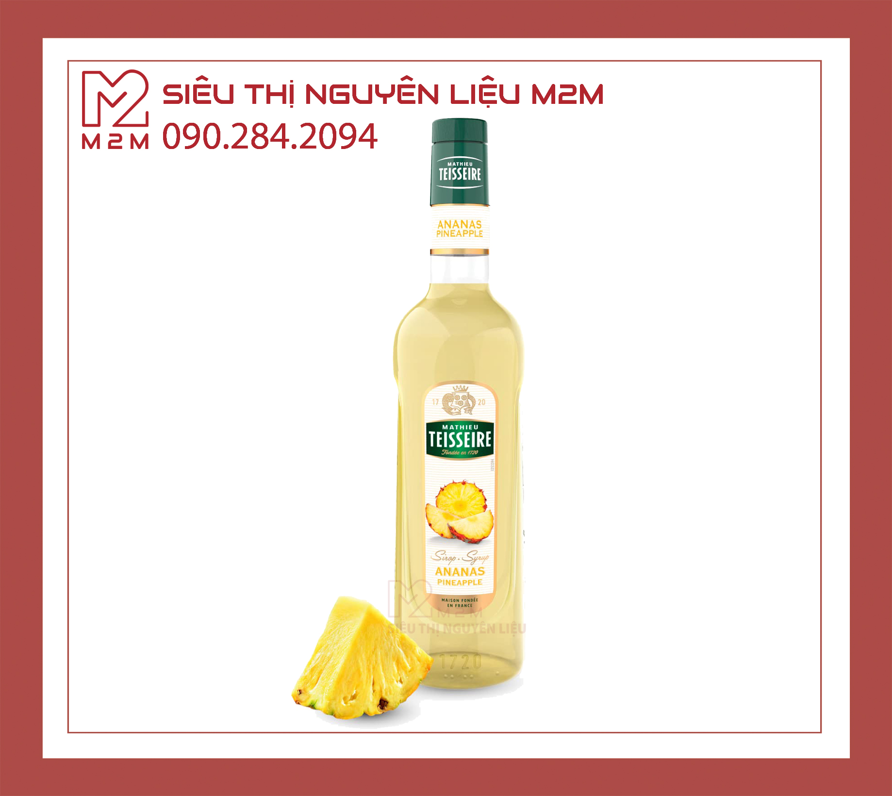 Siro Thơm Teisseire Pineapple 700ml