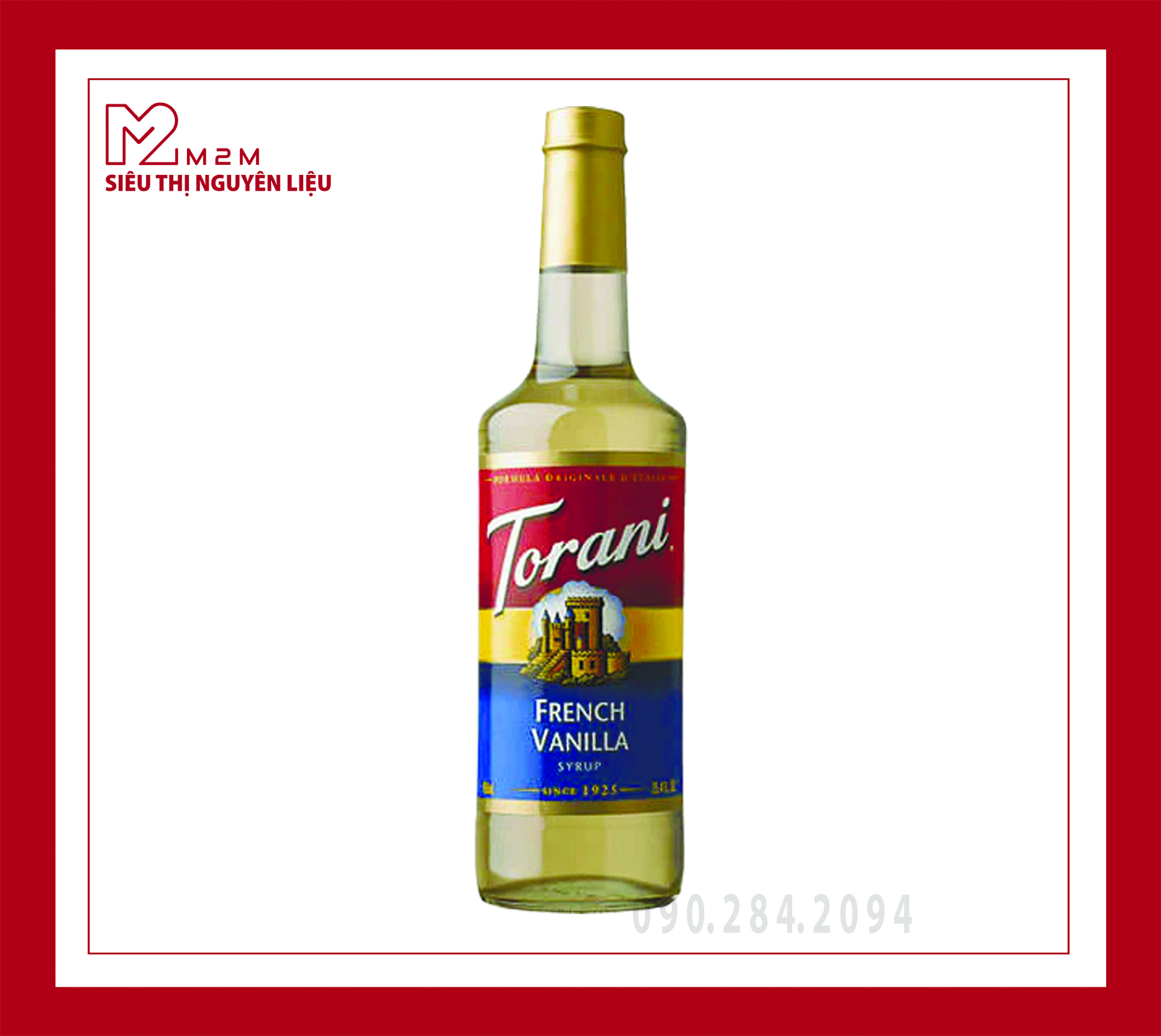 Syrup vani Pháp Torani French Vanilla 750ml