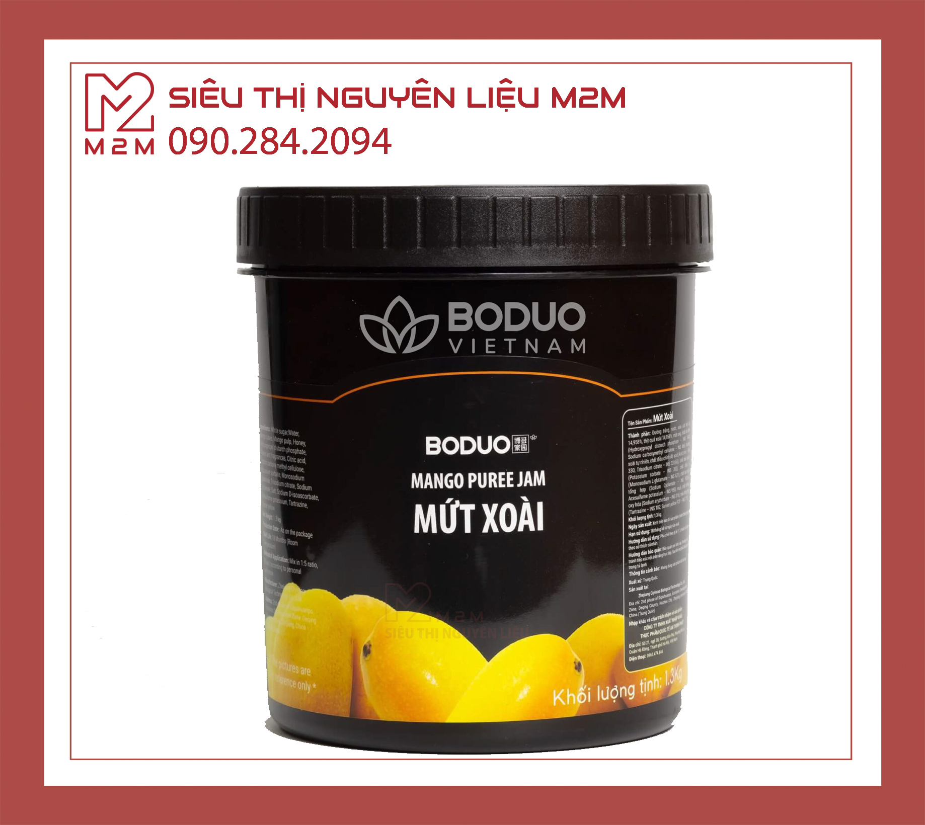 Mứt Xoài Boduo 1.36kg