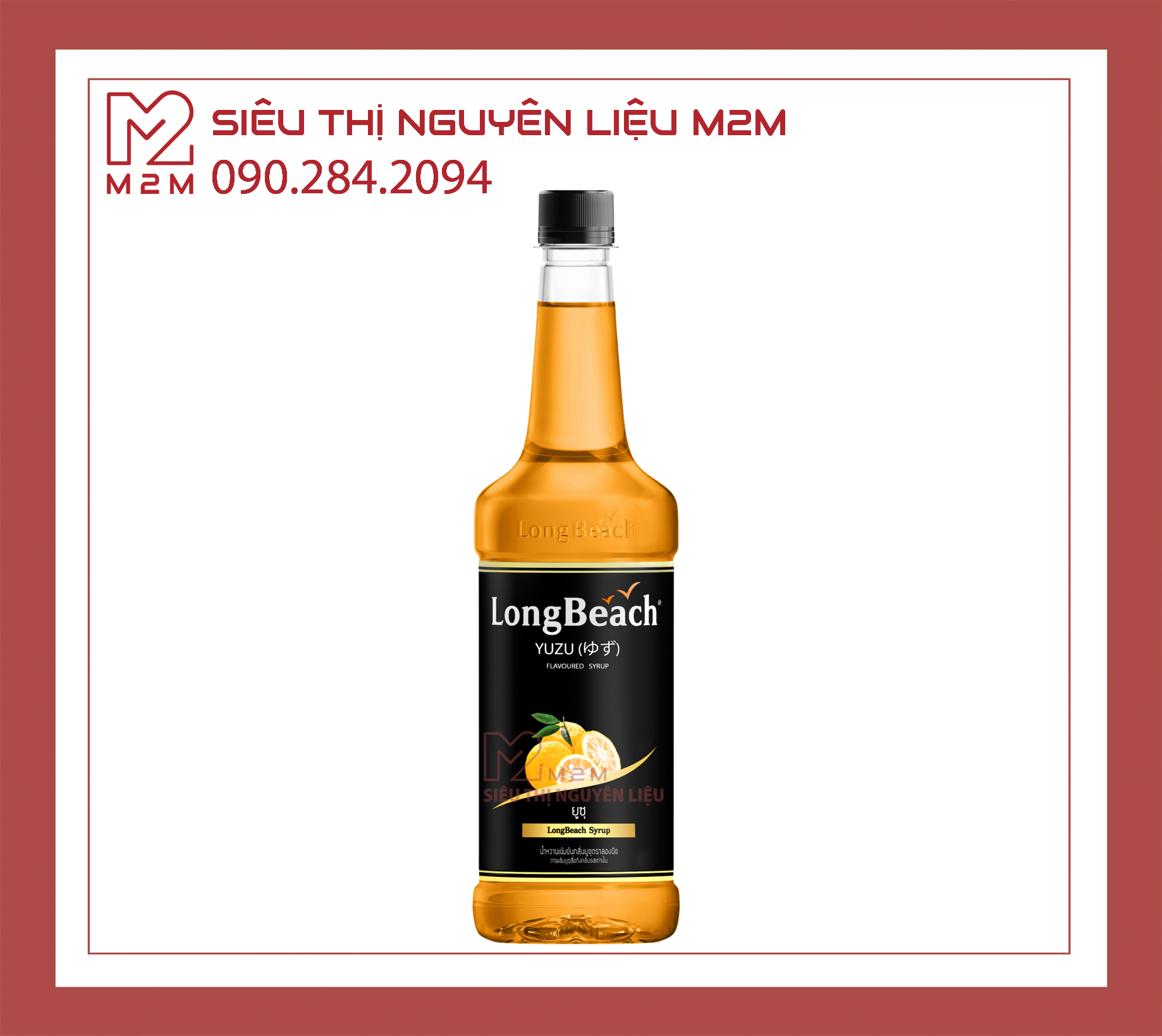 Syrup Yuzu LongBeach Yuzu 740ml
