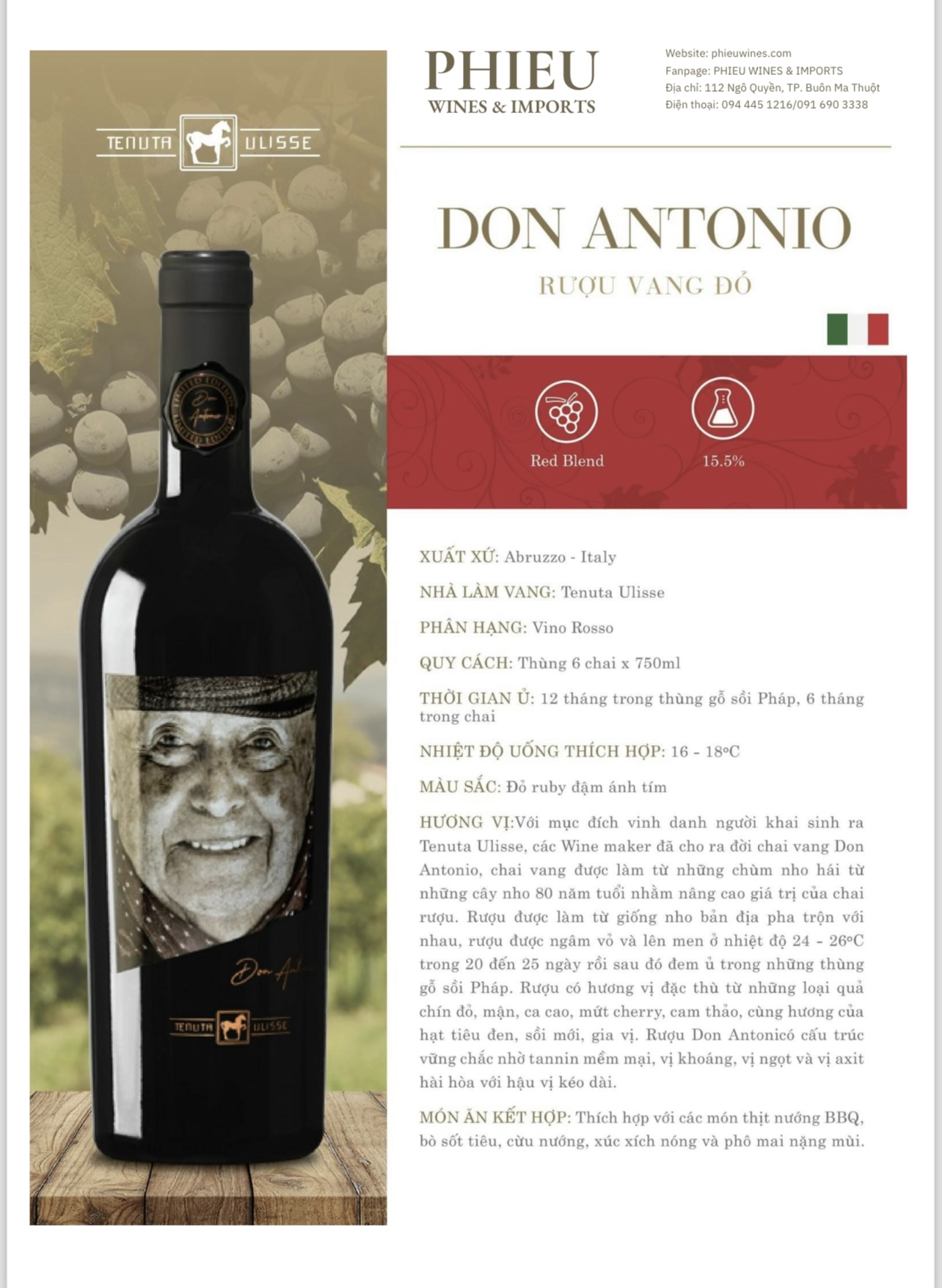 Don Antonio Red Blend