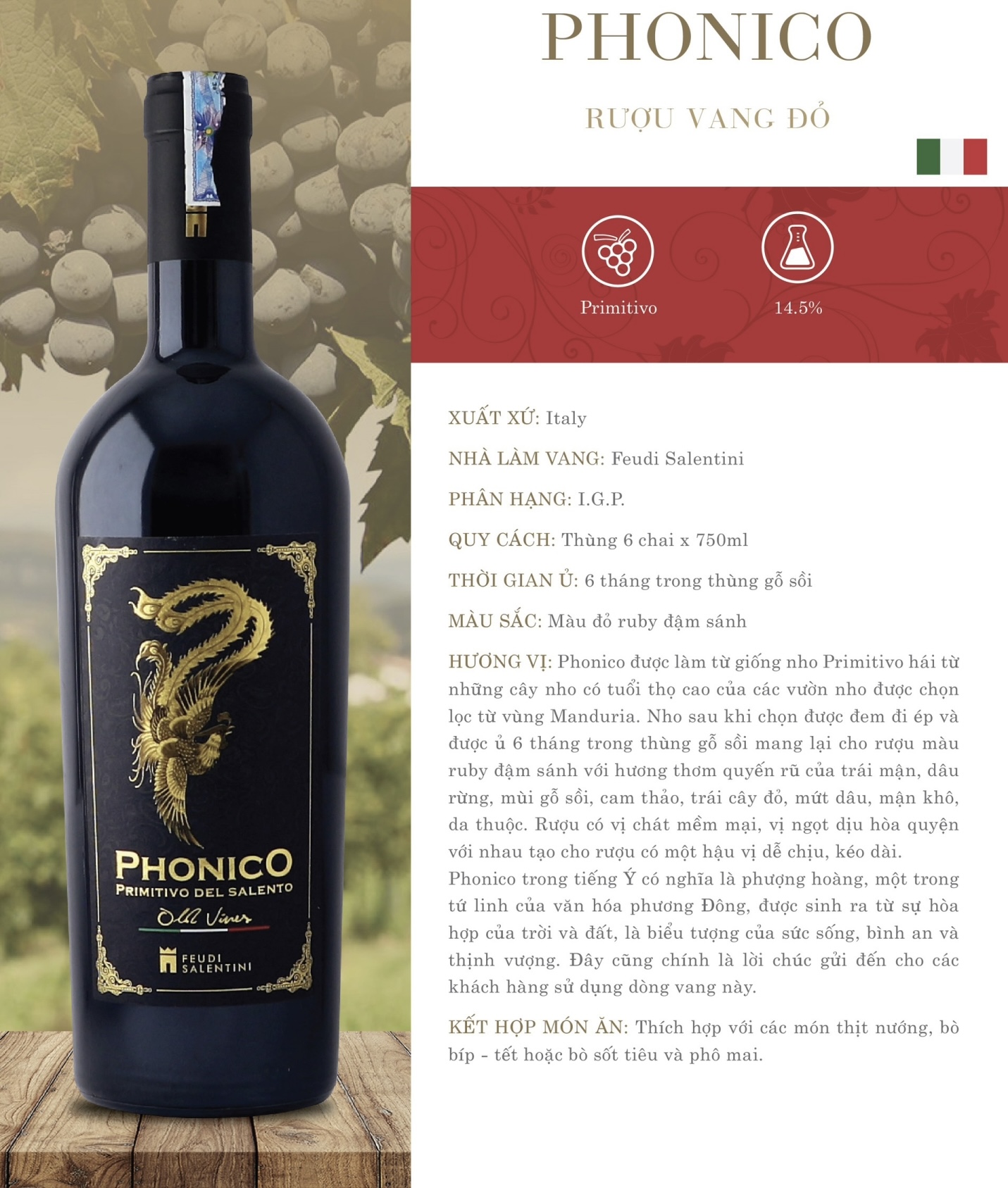 Phonnico Primitivo Salento