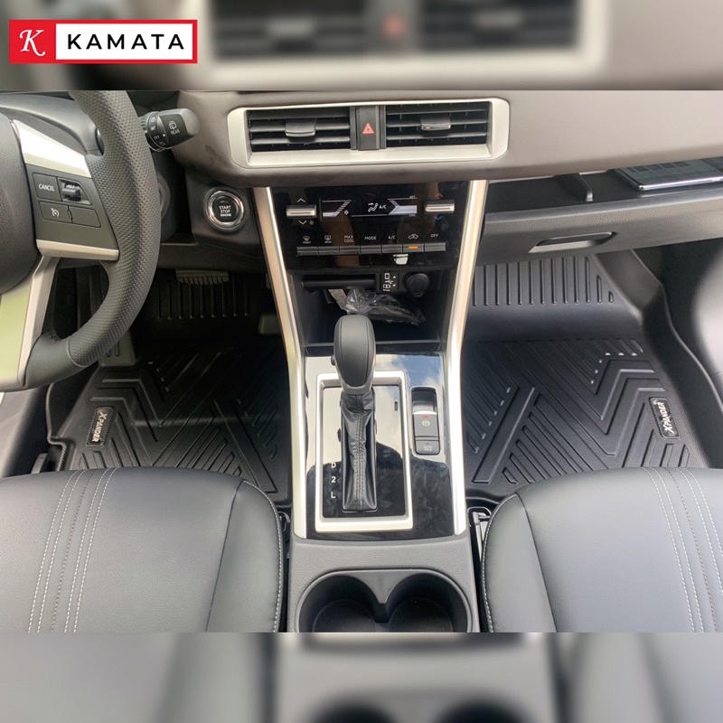 (Tặng voucher 200k) Thảm ô tô KAMATA lót sàn Mitsubishi Xpander 2019 - 2022  đúc nguyên khối TPU